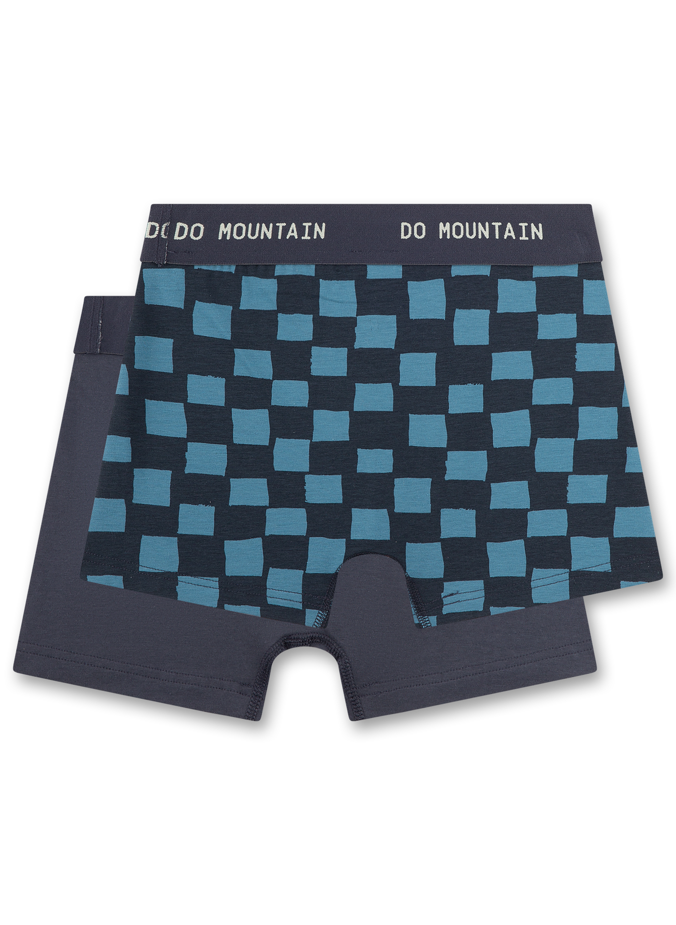 Jungen-Hipshorts (Doppelpack) Blau