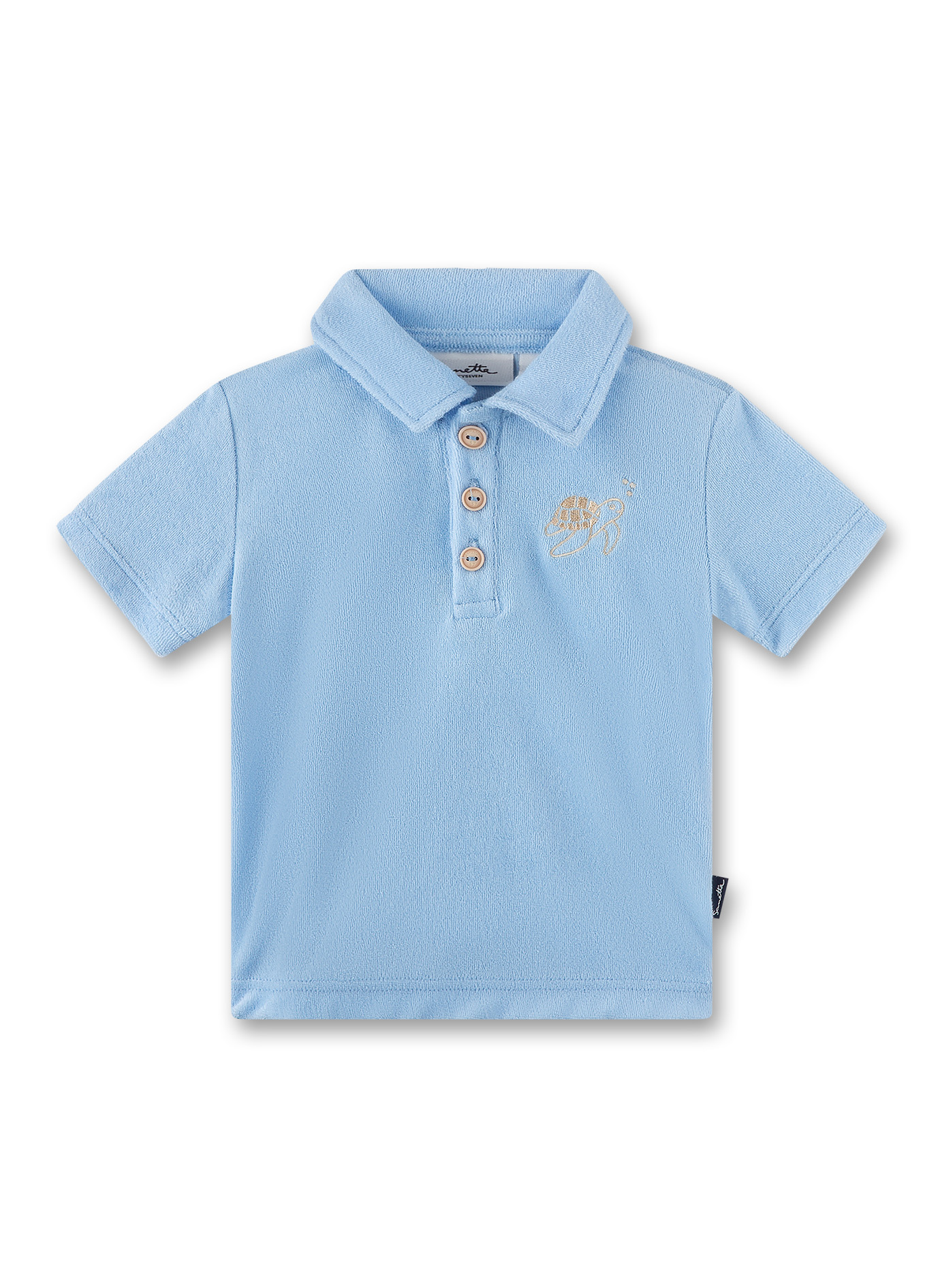 Jungen-Poloshirt Hellblau