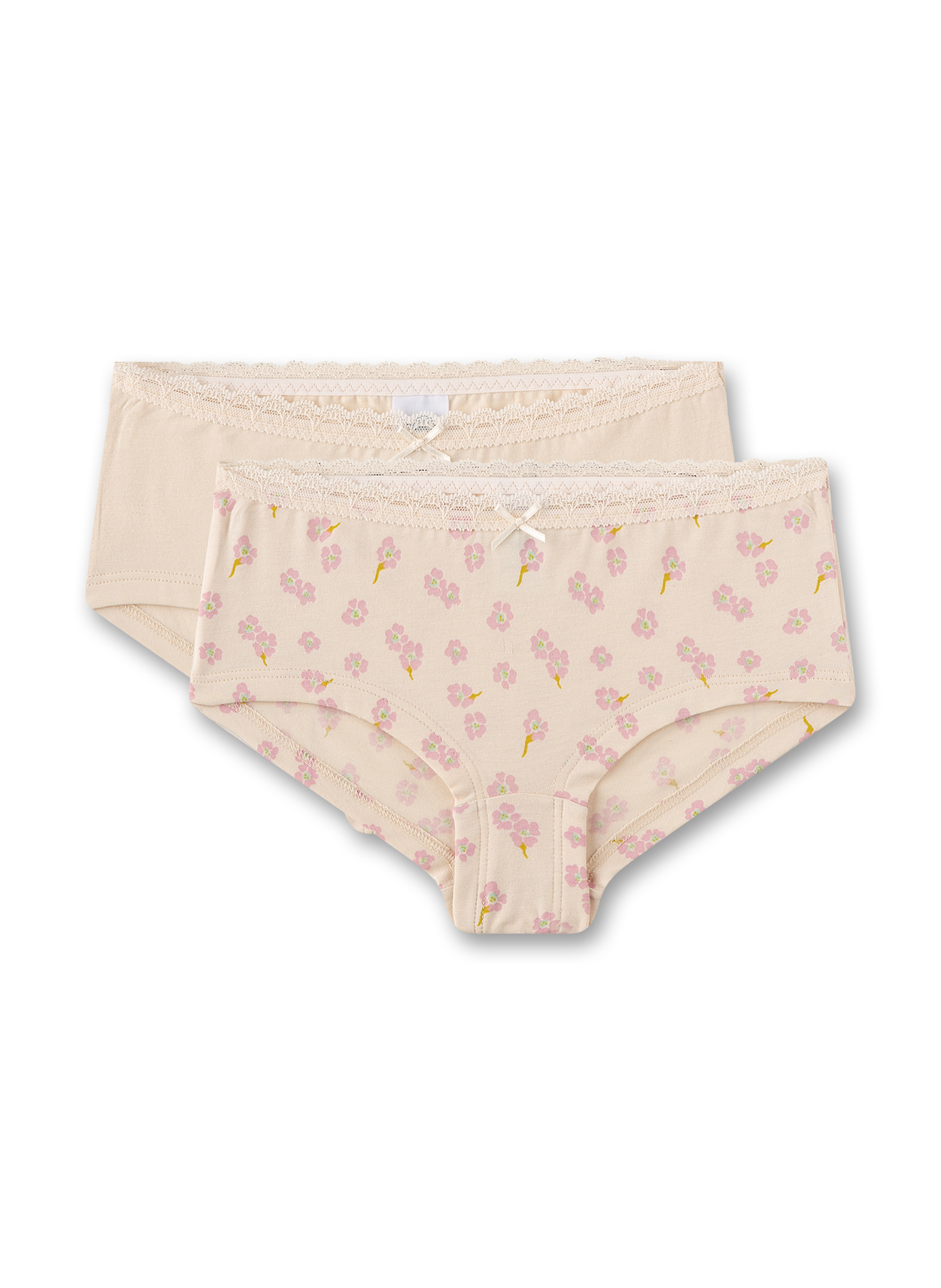 Sanetta Mädchen-Cutbrief (Doppelpack) Beige