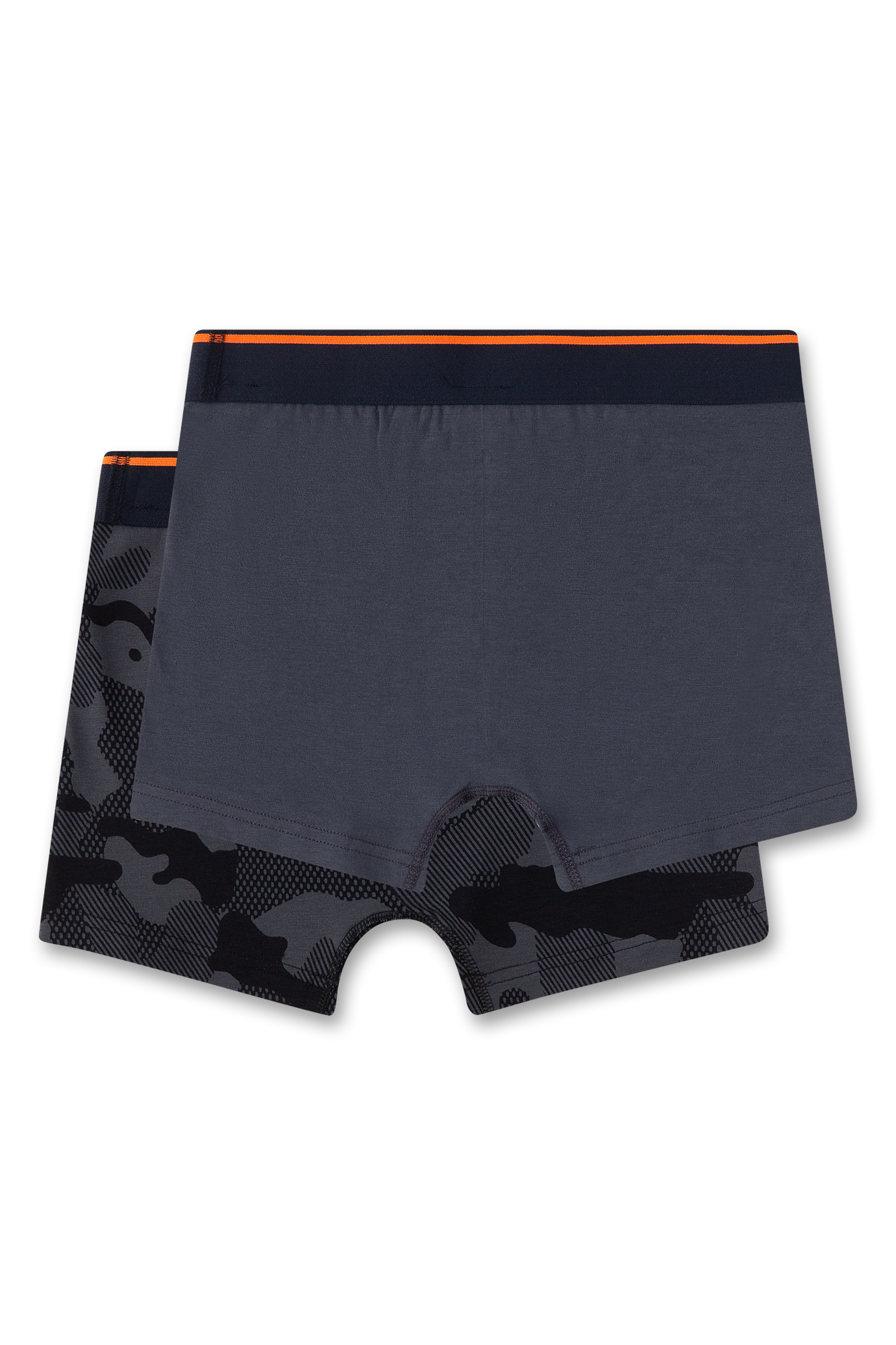 Jungen-Hipshorts (Doppelpack) Dunkelblau