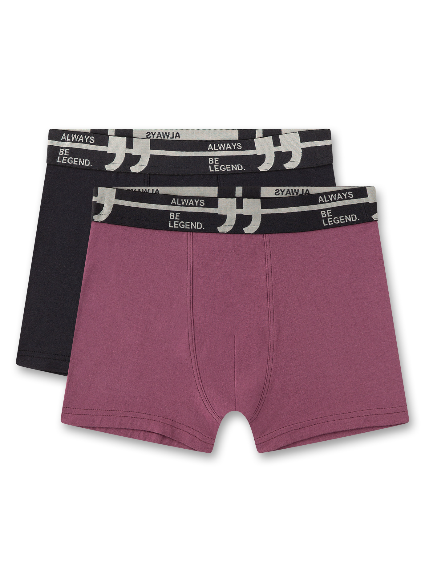 Jungen-Hipshorts (Doppelpack) Lila