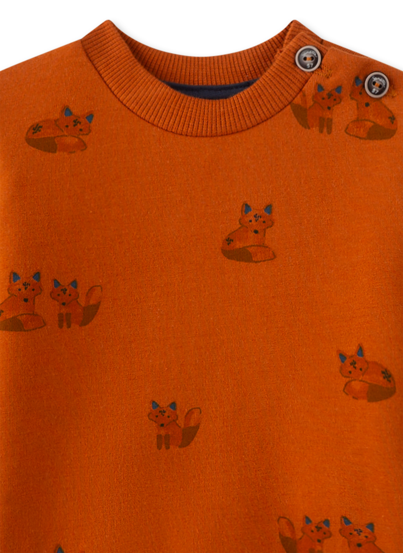 Jungen-Sweatshirt Orange