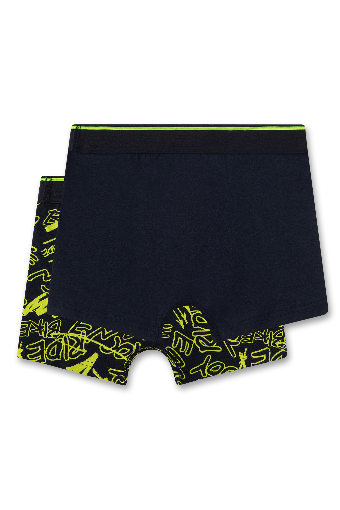 Jungen-Hipshorts (Doppelpack) blau