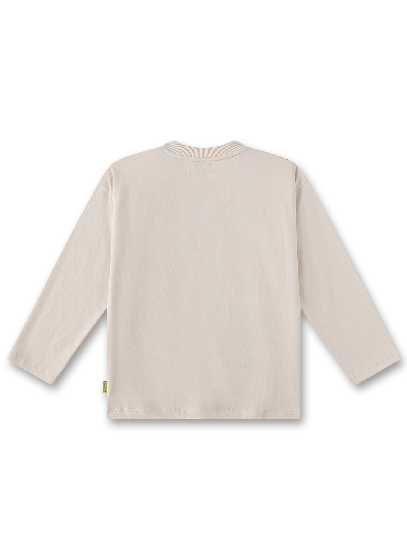 Jungen-Langarmshirt Off-White