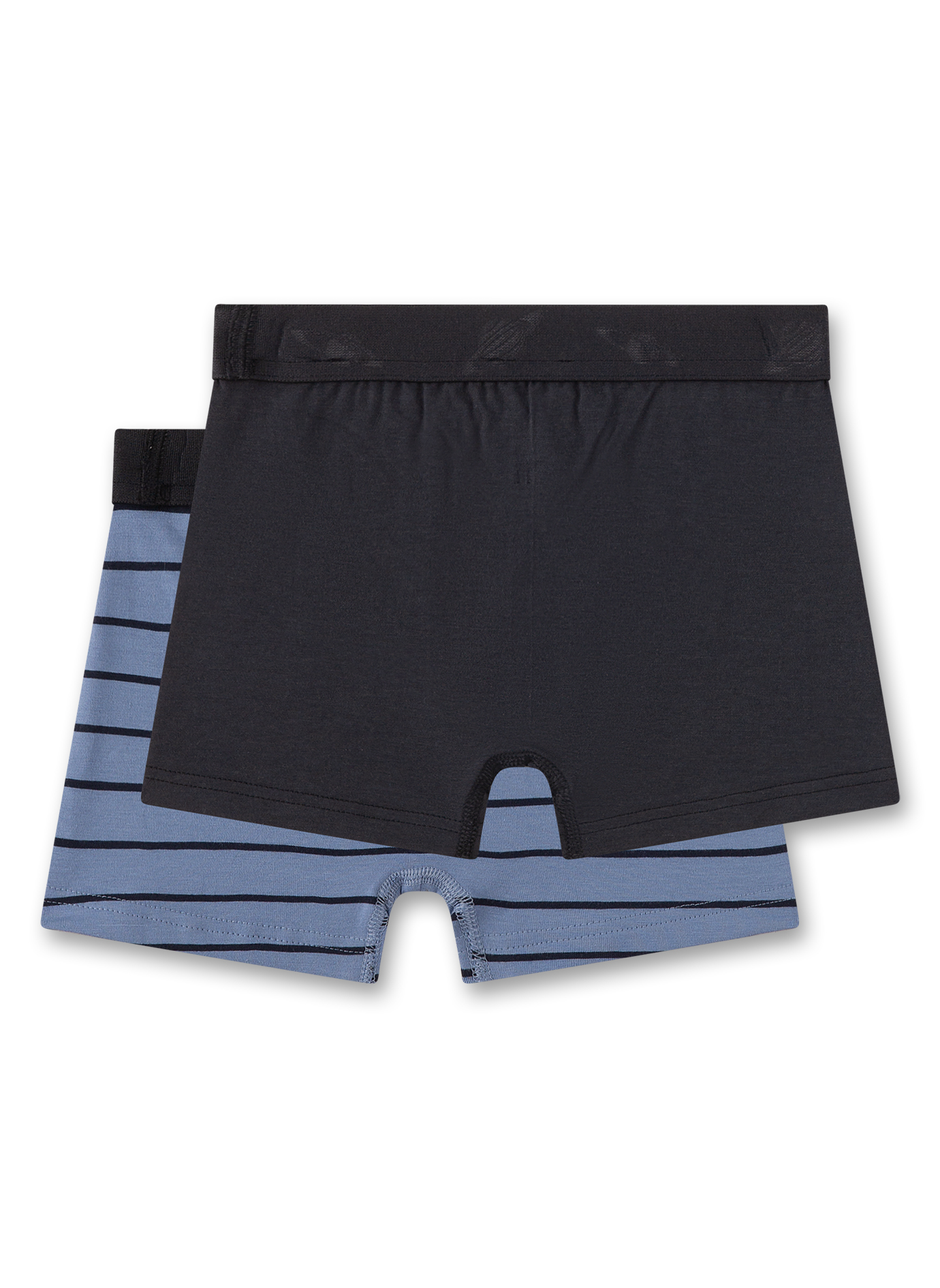 Jungen-Hipshorts (Doppelpack) Blau