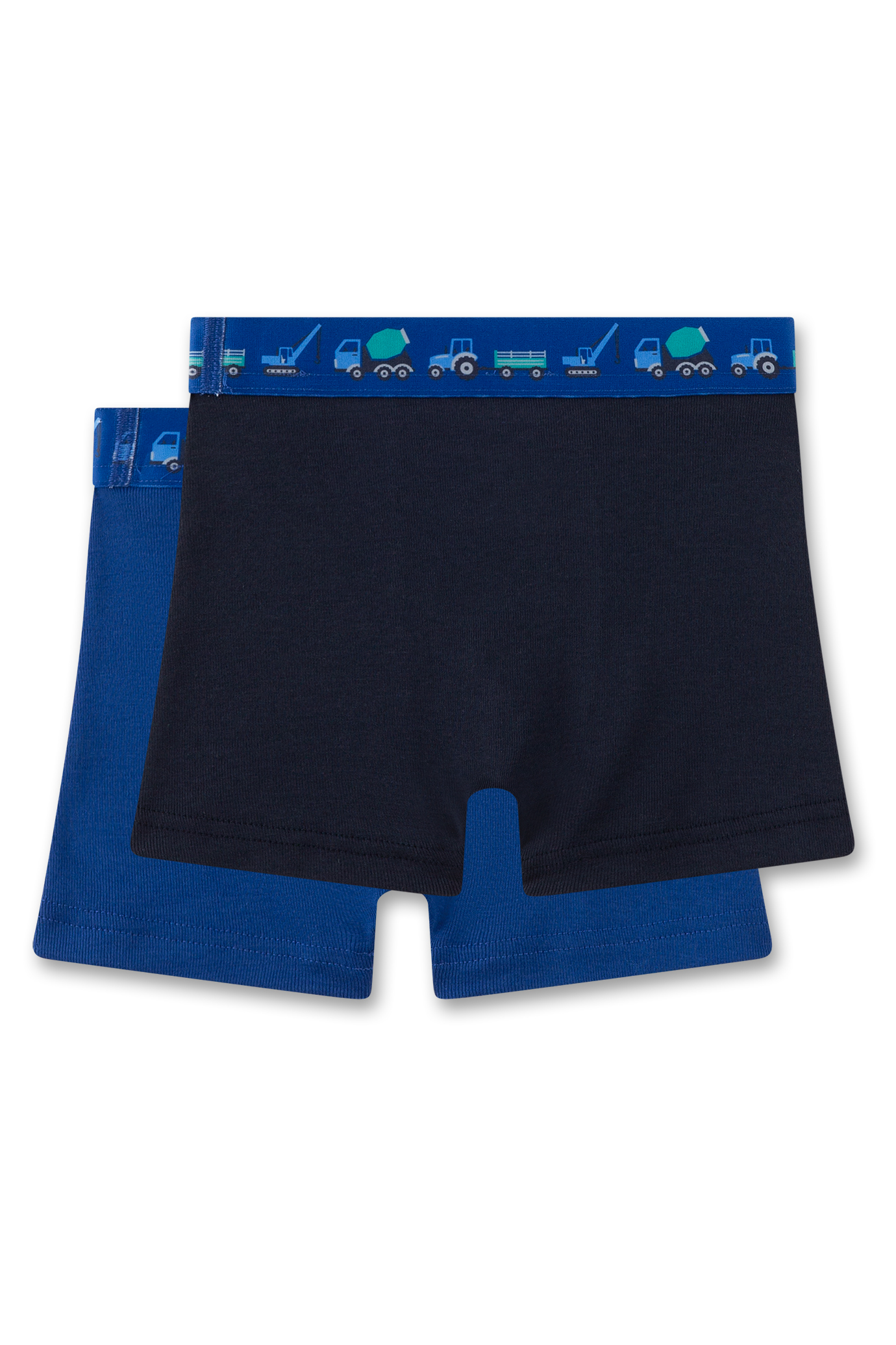 Jungen-Hipshorts (Doppelpack) blau