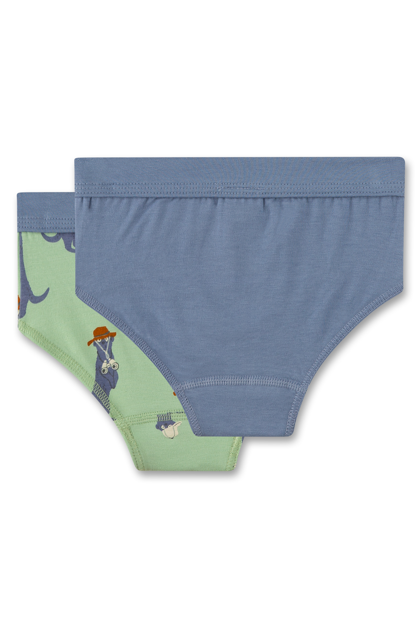 Jungen-Slips (Doppelpack) grün & blau