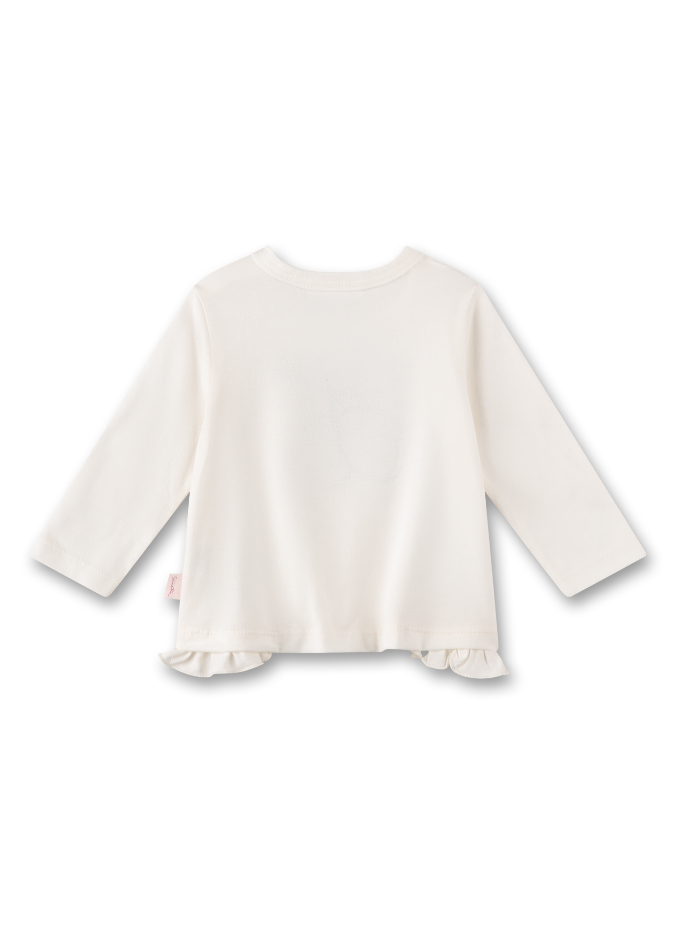 Mädchen-Langarmshirt Beige