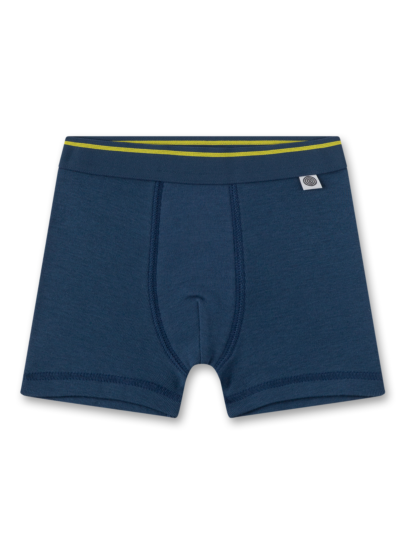 Jungen-Hipshorts (Doppelpack) Grau mit Autos und Dunkelblau