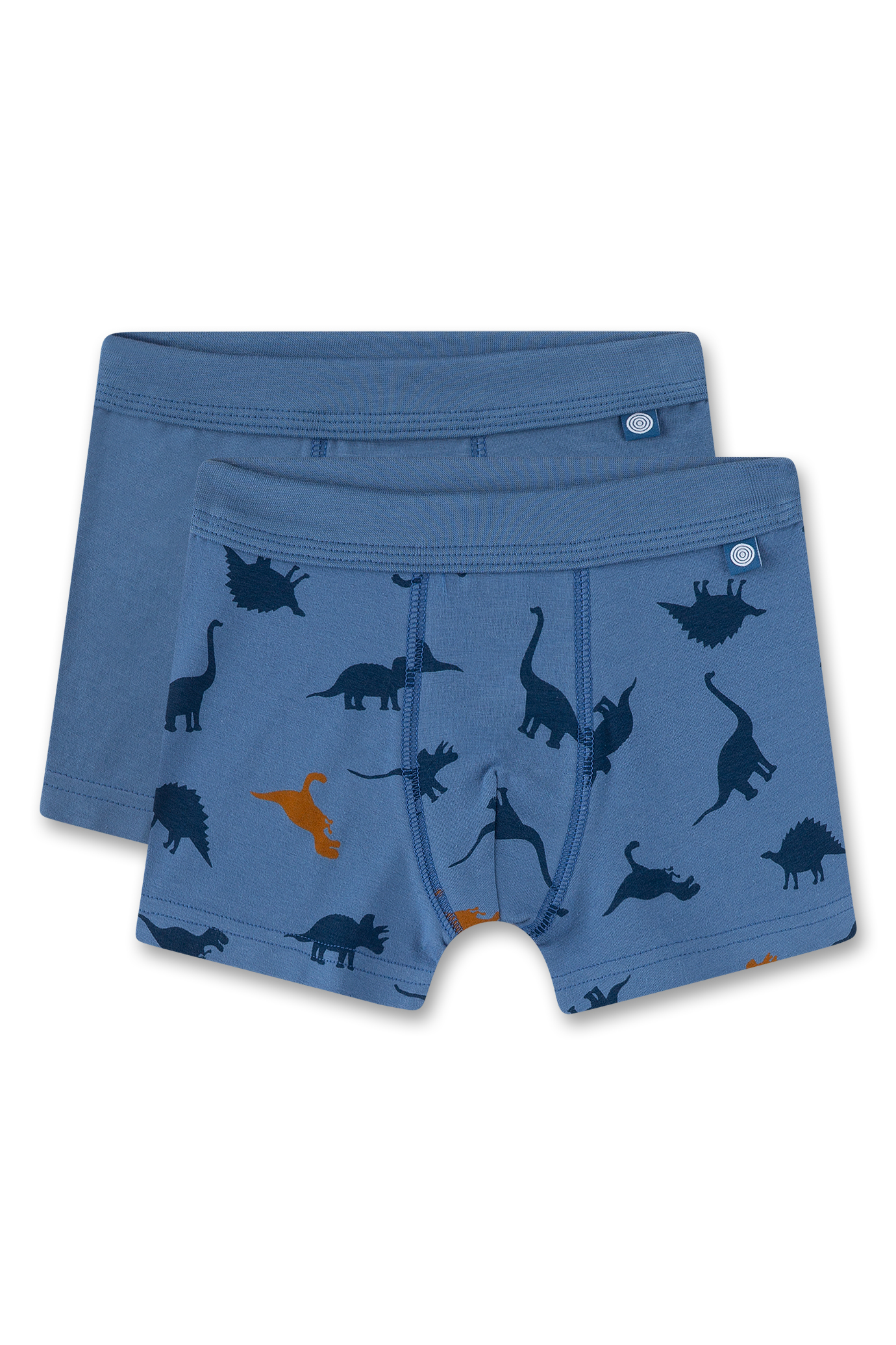 Jungen-Hipshorts (Doppelpack) blau