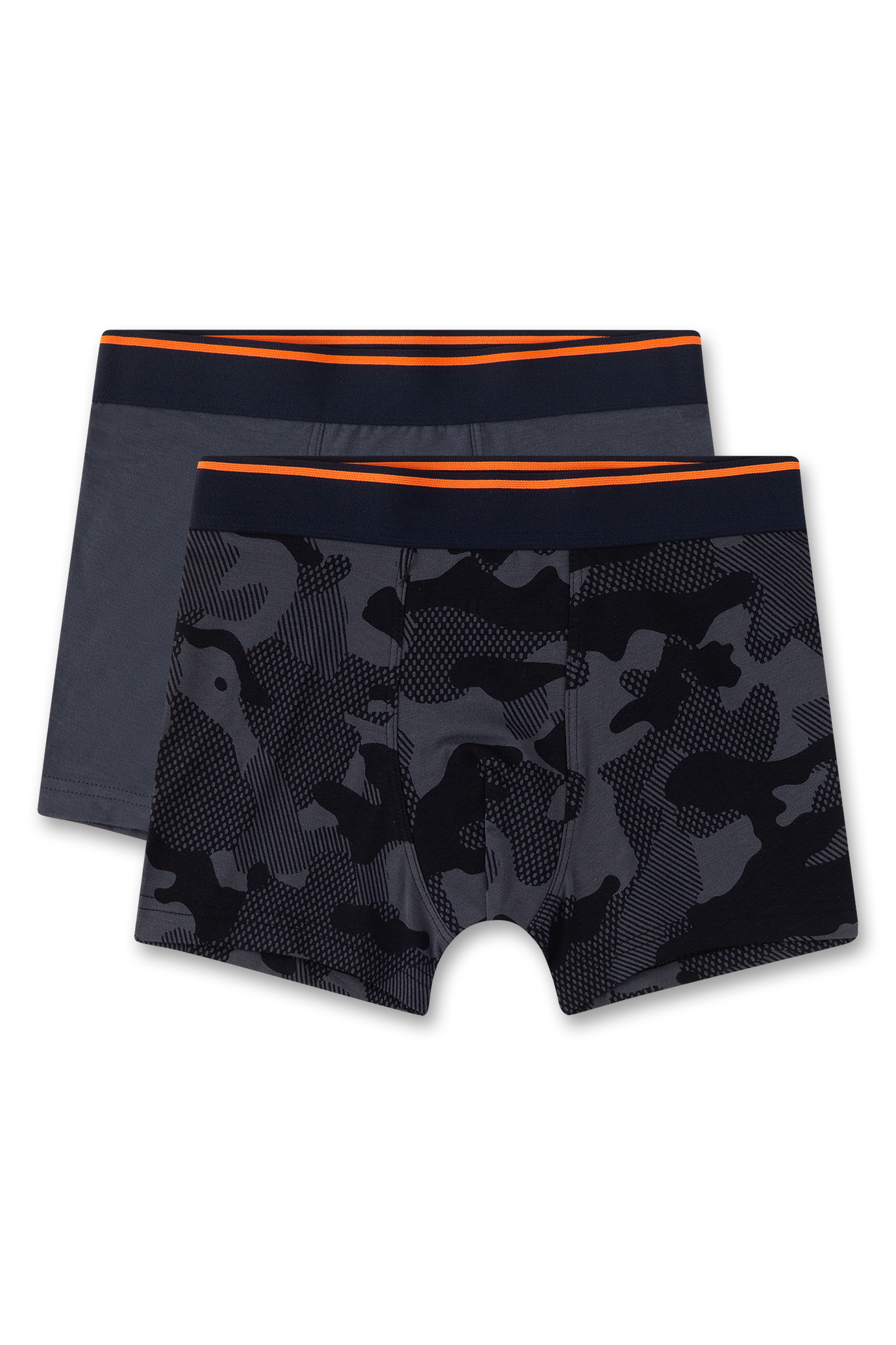 Jungen-Hipshorts (Doppelpack) Dunkelblau