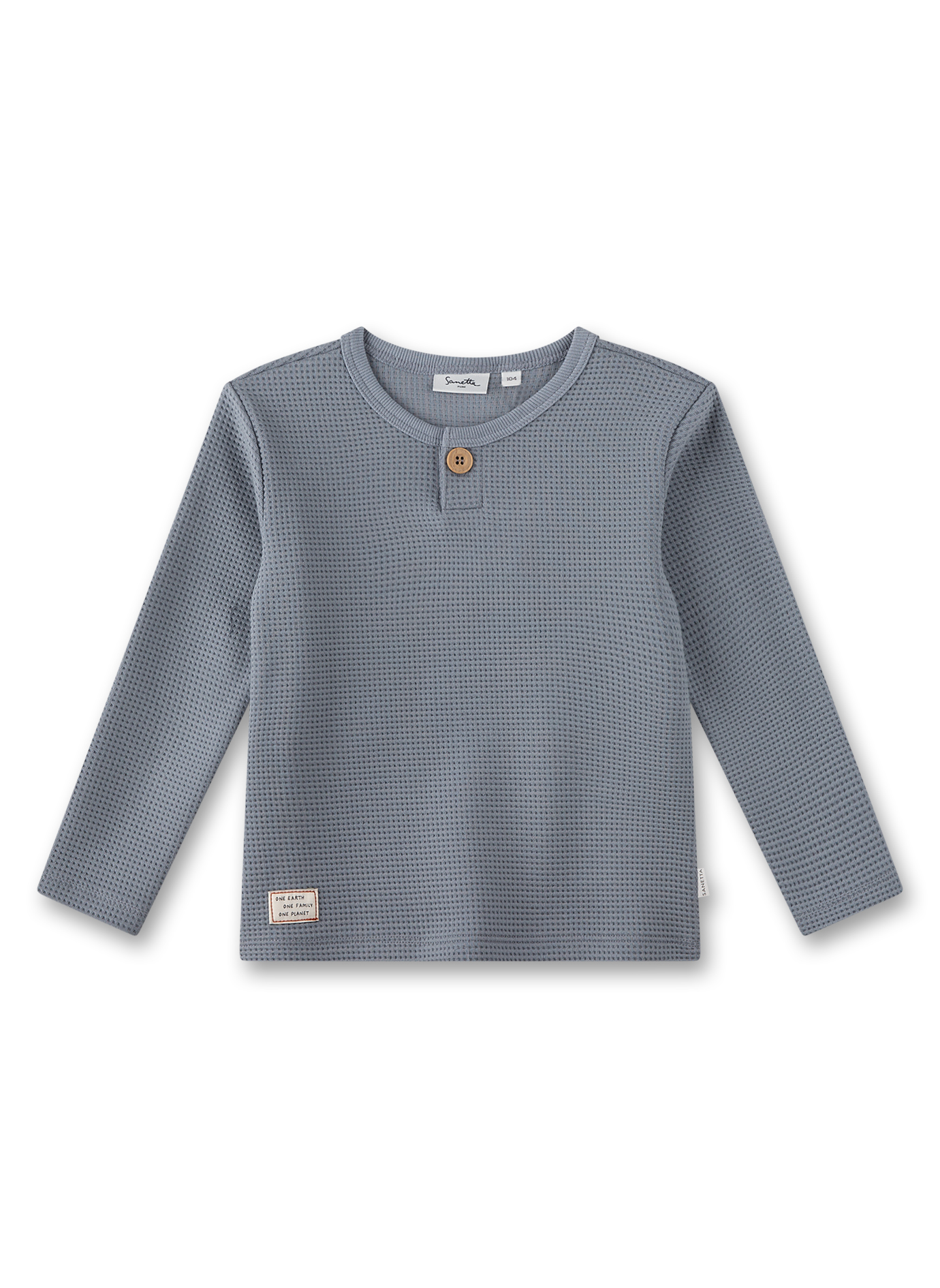 Jungen-Langarmshirt Grau