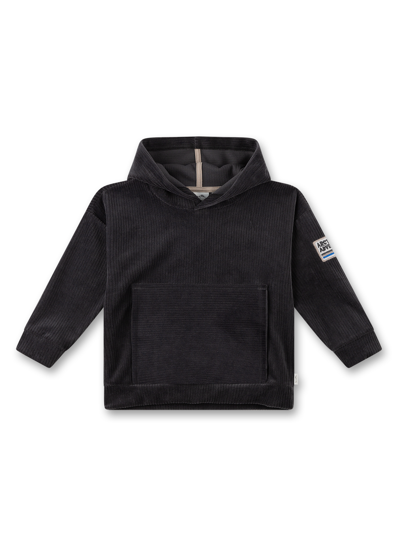 Jungen-Kapuzensweatshirt Grau