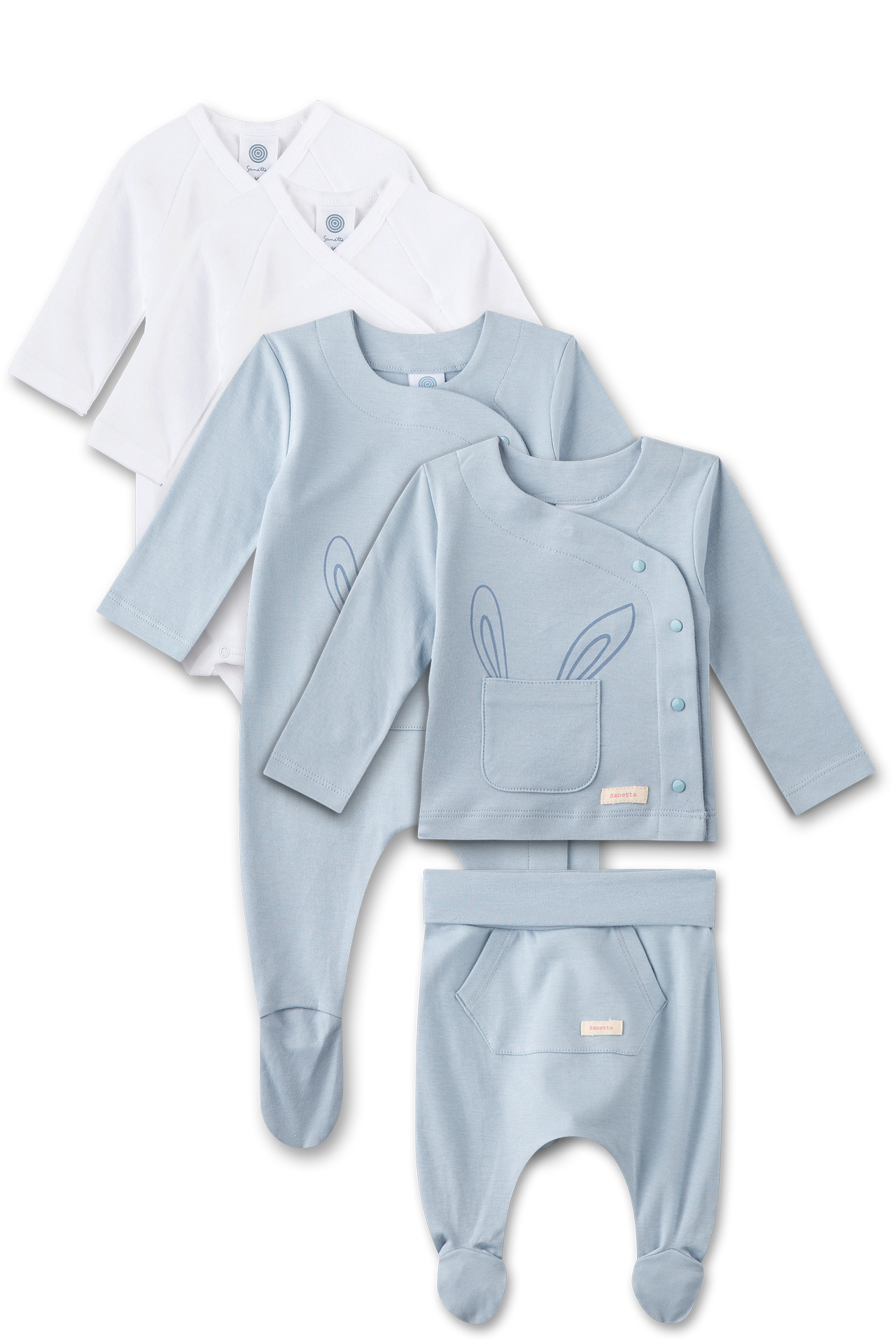 New Born Set (Maxi) Hellblau