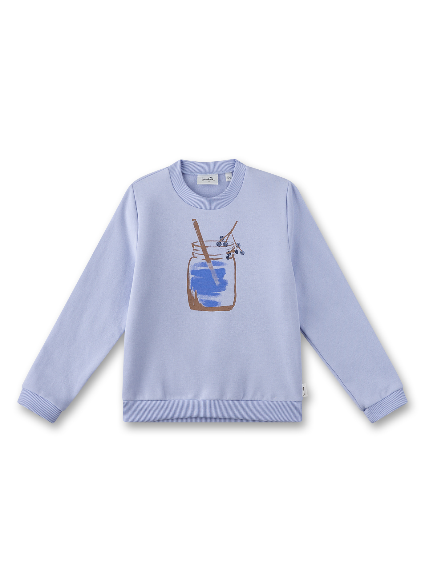 Mädchen-Sweatshirt Blau