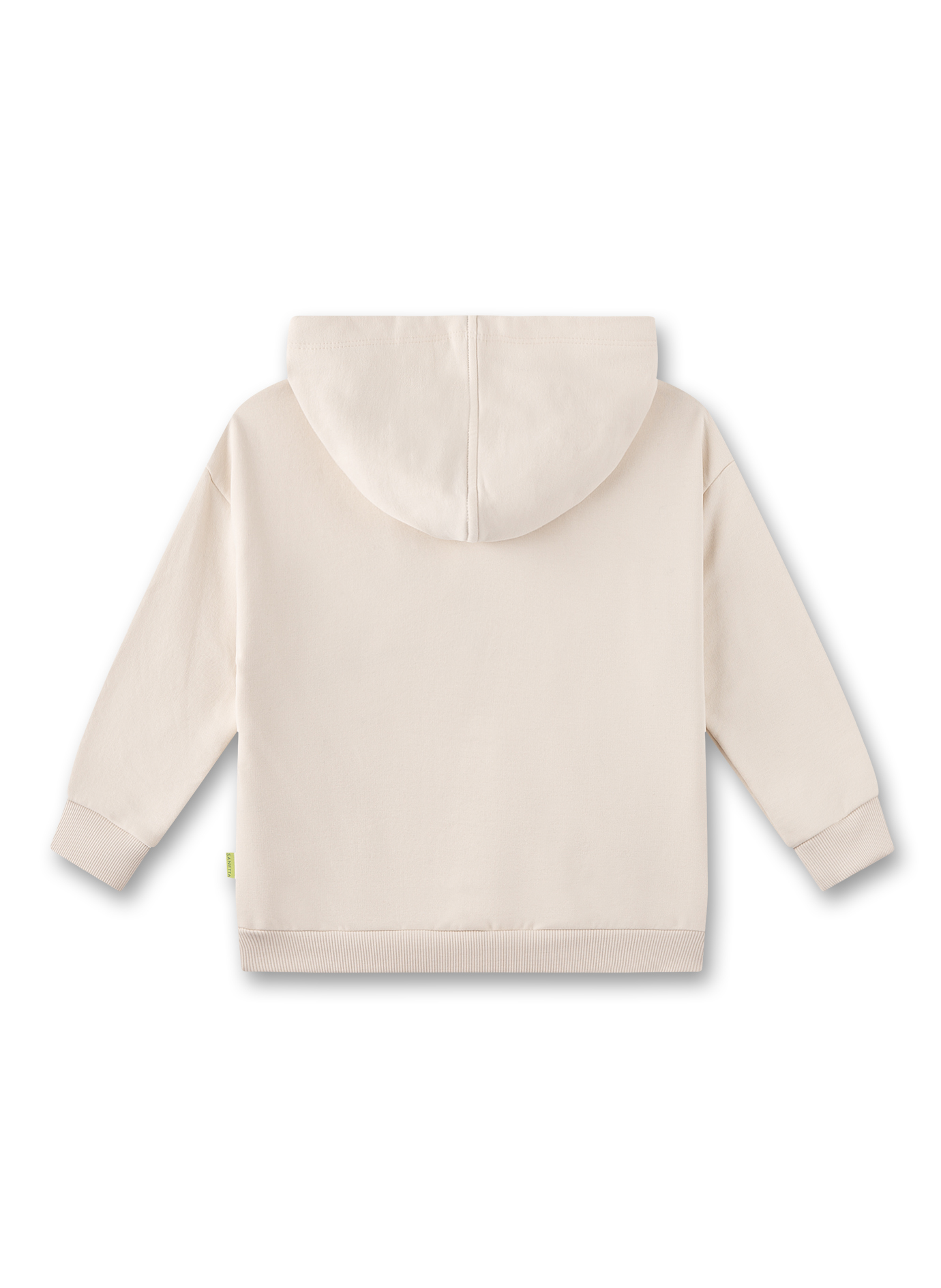 Mädchen-Kapuzensweatshirt Beige