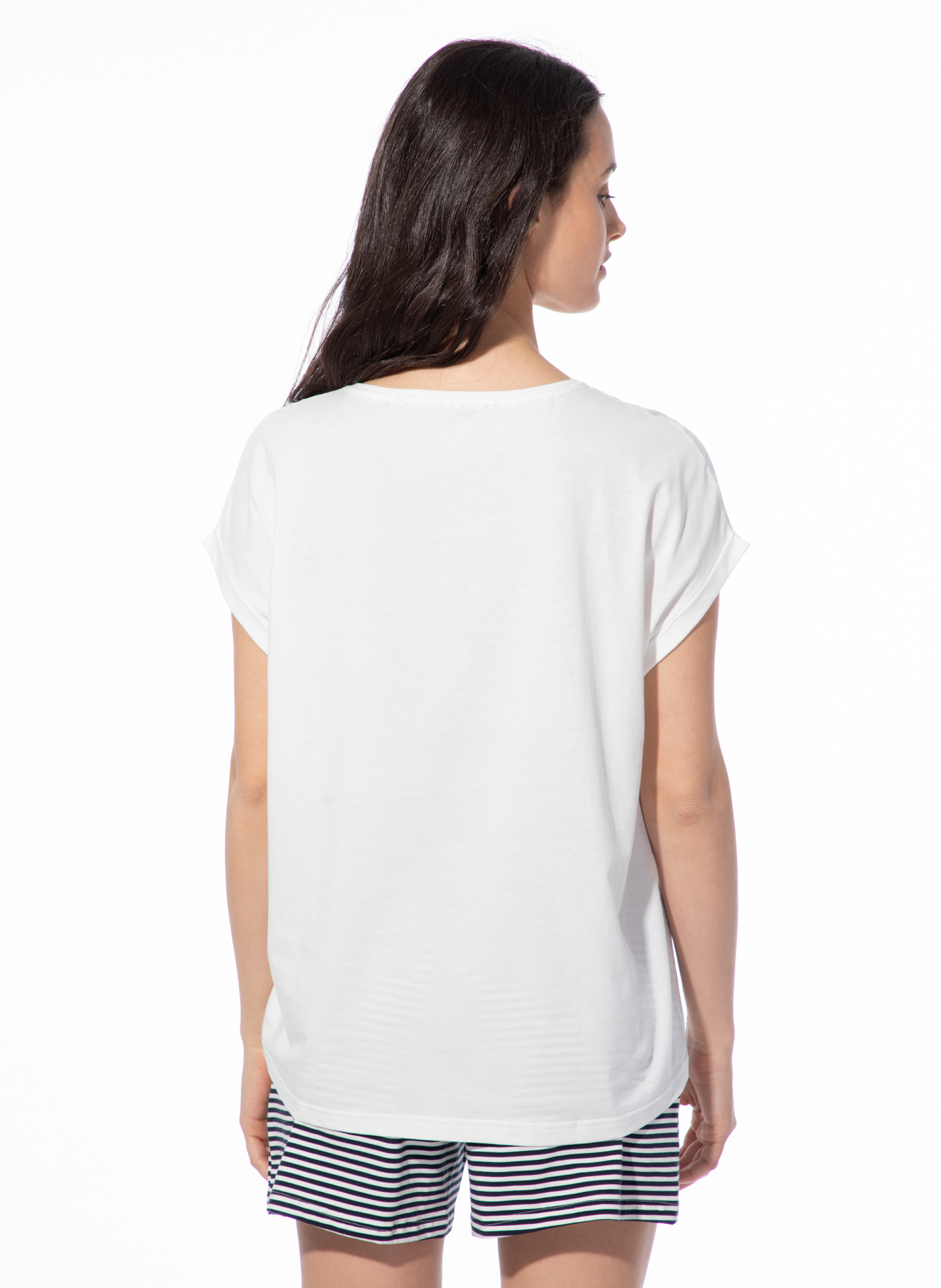 Damen T-Shirt Weiß