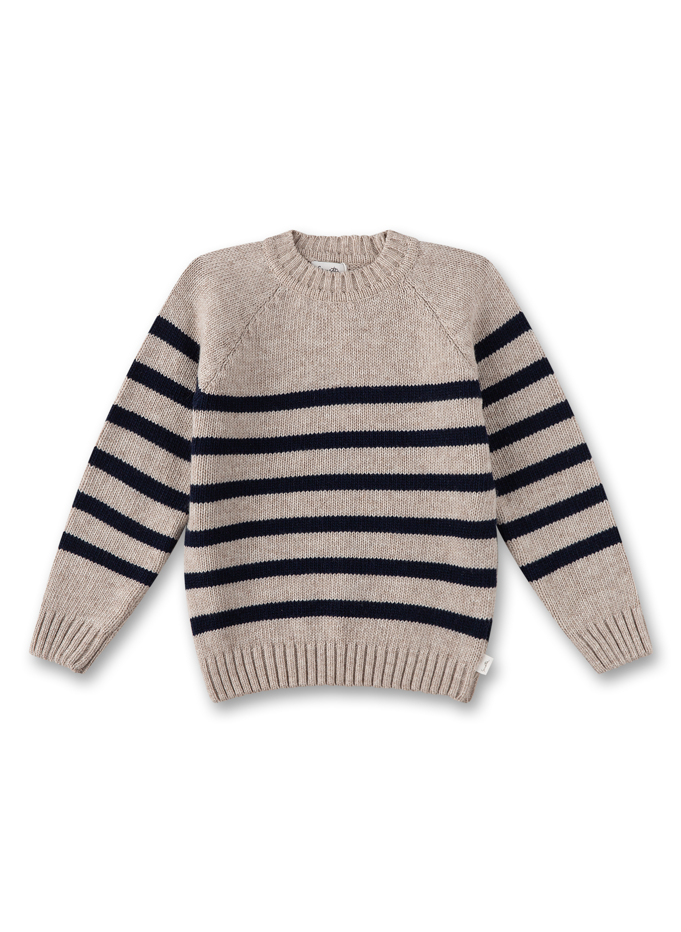 Strick-Pullover Beige