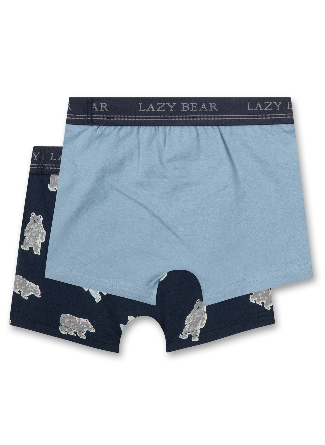 Jungen-Hipshorts (Doppelpack) Blau