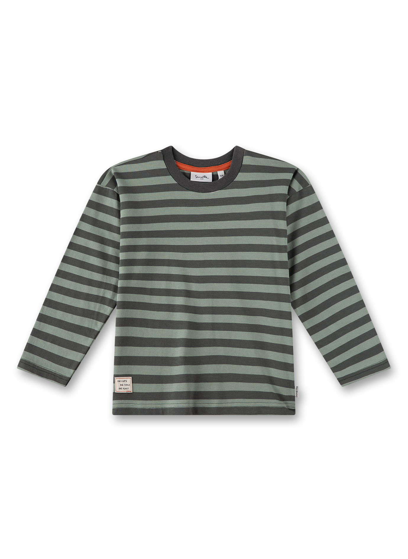 Jungen-Langarmshirt Grün