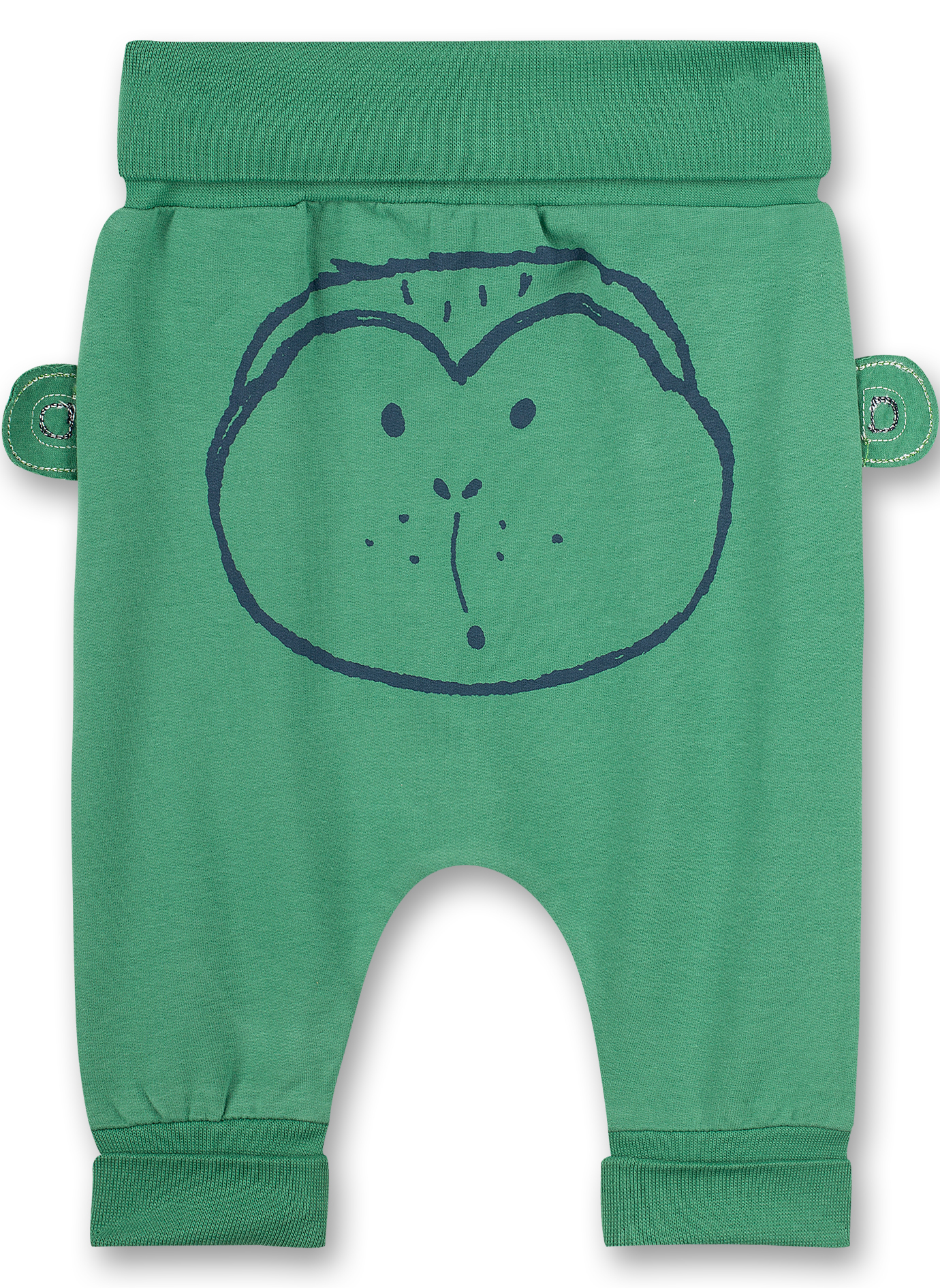 Jungen-Sweathose Grün Funky Monkey