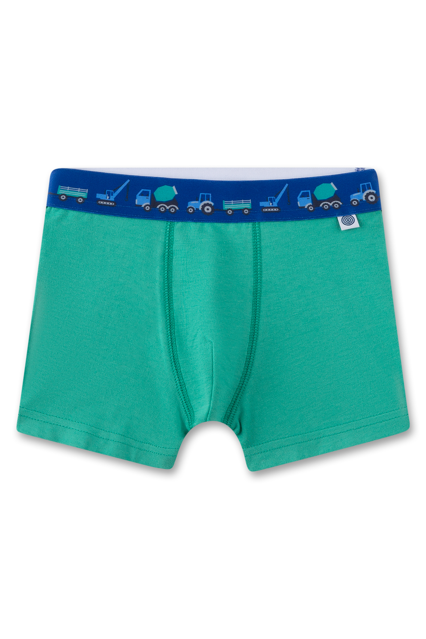 Jungen-Hipshorts (Doppelpack) grün & hellbau