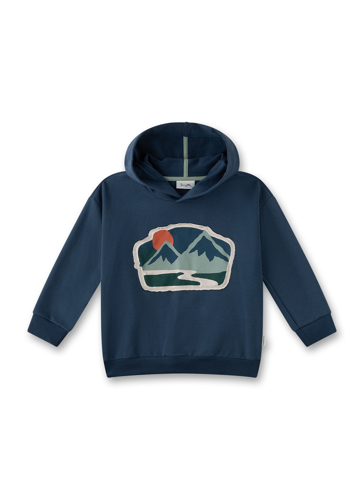 Jungen-Kapuzensweatshirt Blau