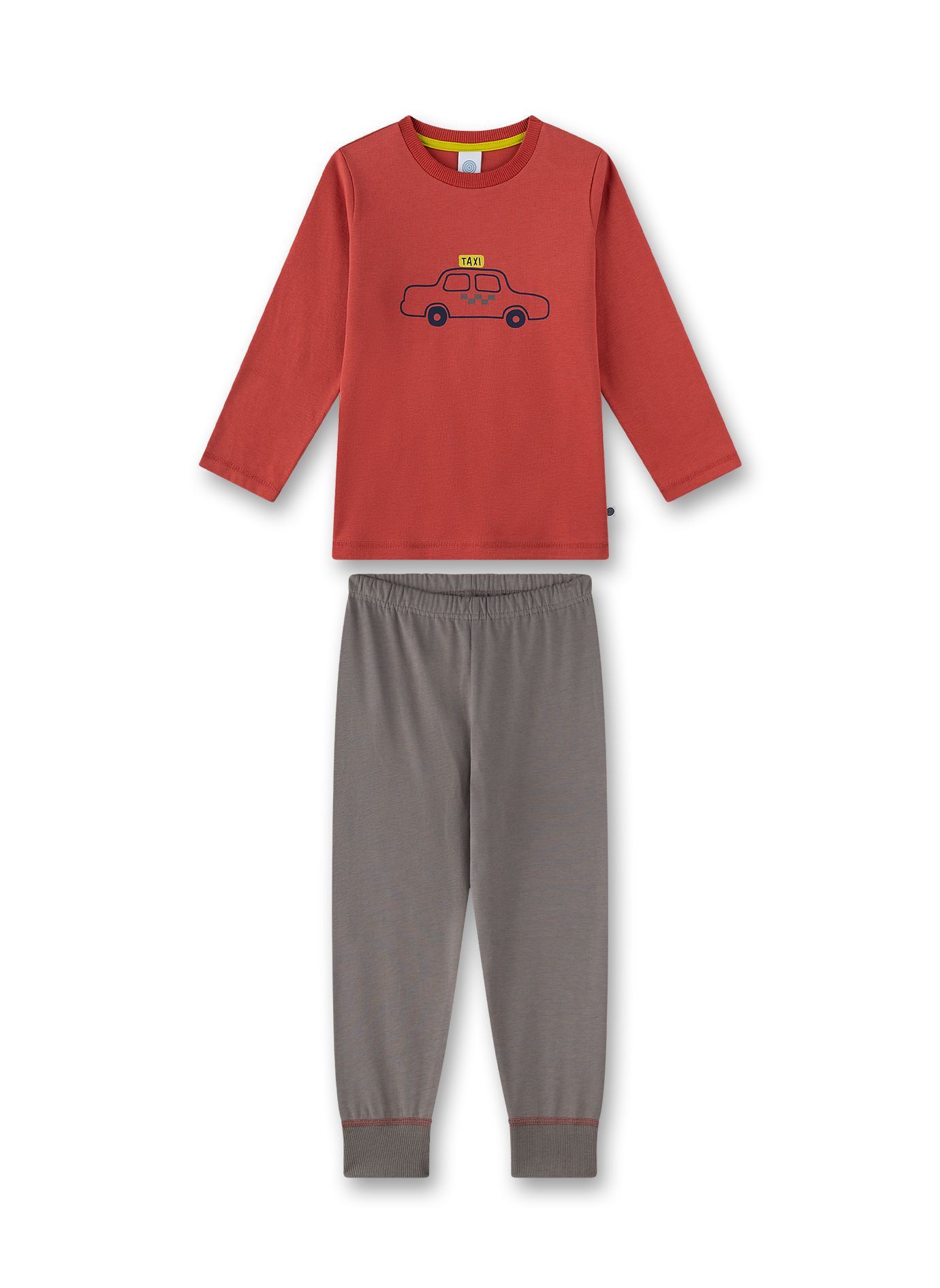 Jungen-Schlafanzug Rot