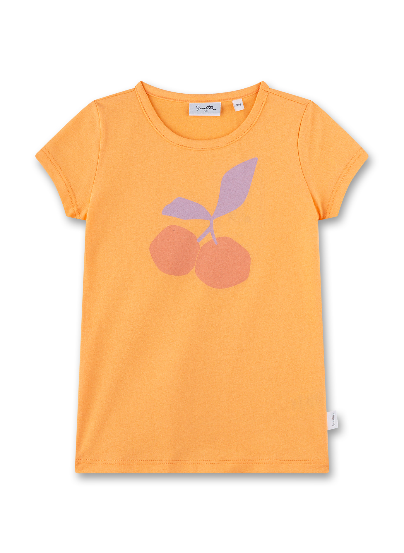 Mädchen T-Shirt Orange