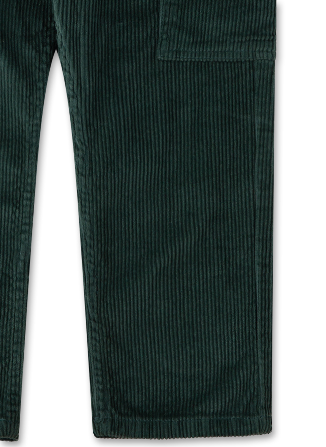 Jungen-Cordhose Dunkelgrün