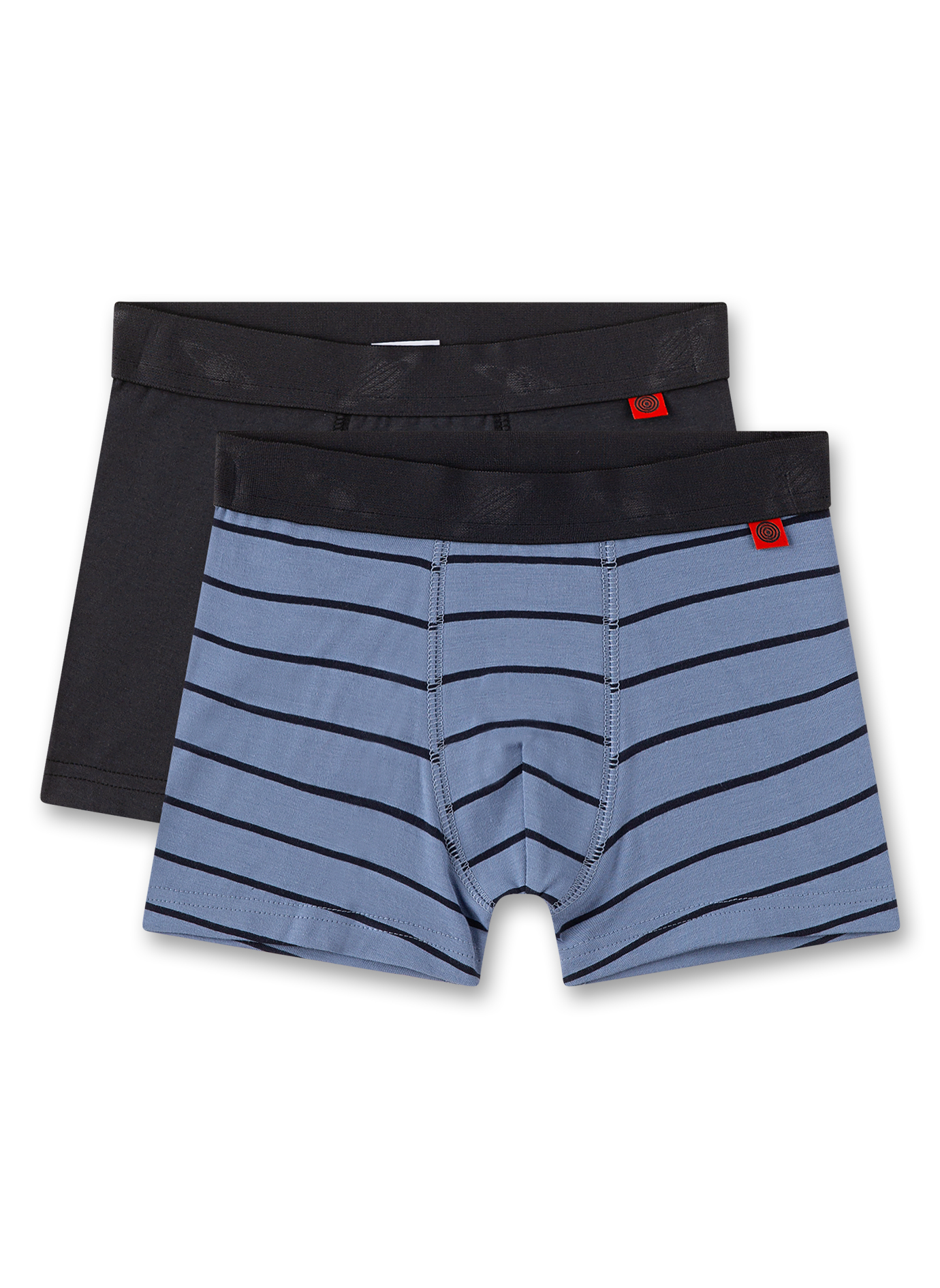 Jungen-Hipshorts (Doppelpack) Blau