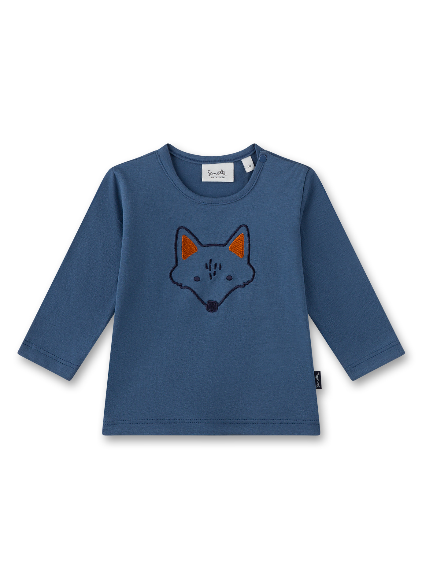 Sanetta Jungen-Langarmshirt Blau