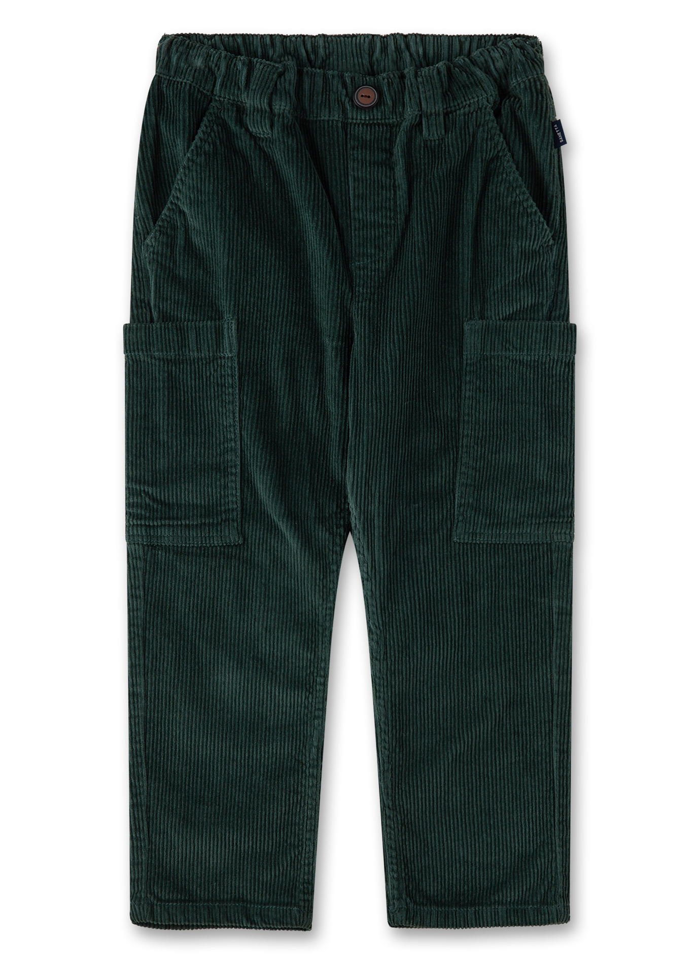 Jungen-Cordhose Dunkelgrün