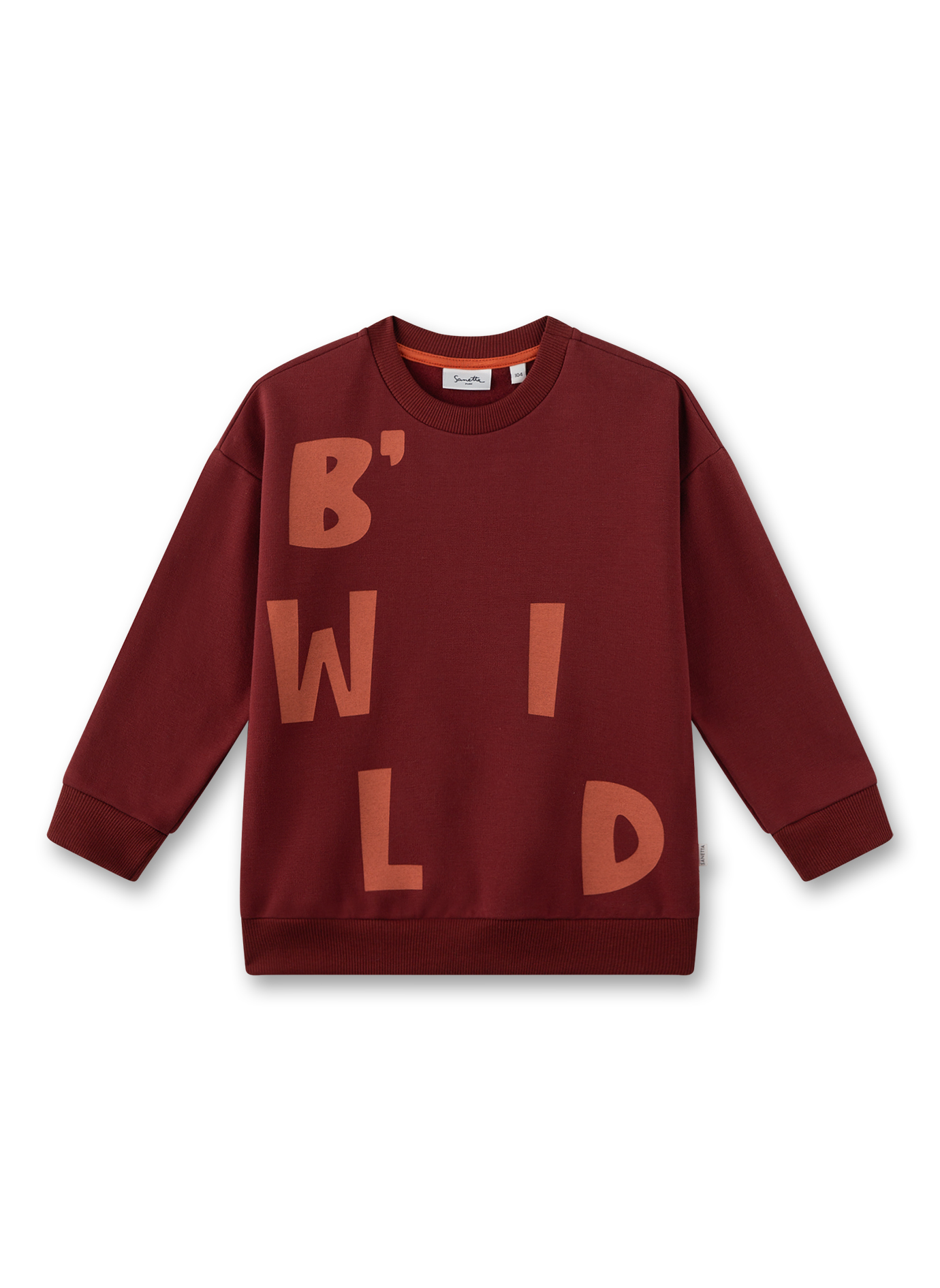 Jungen-Sweatshirt Rot