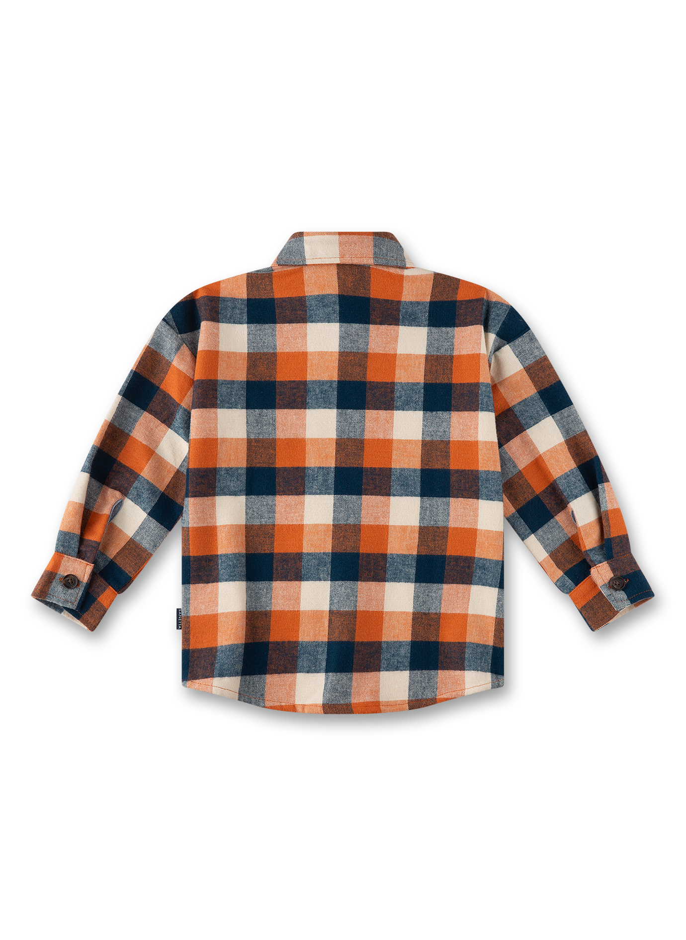 Jungen-Hemd Orange