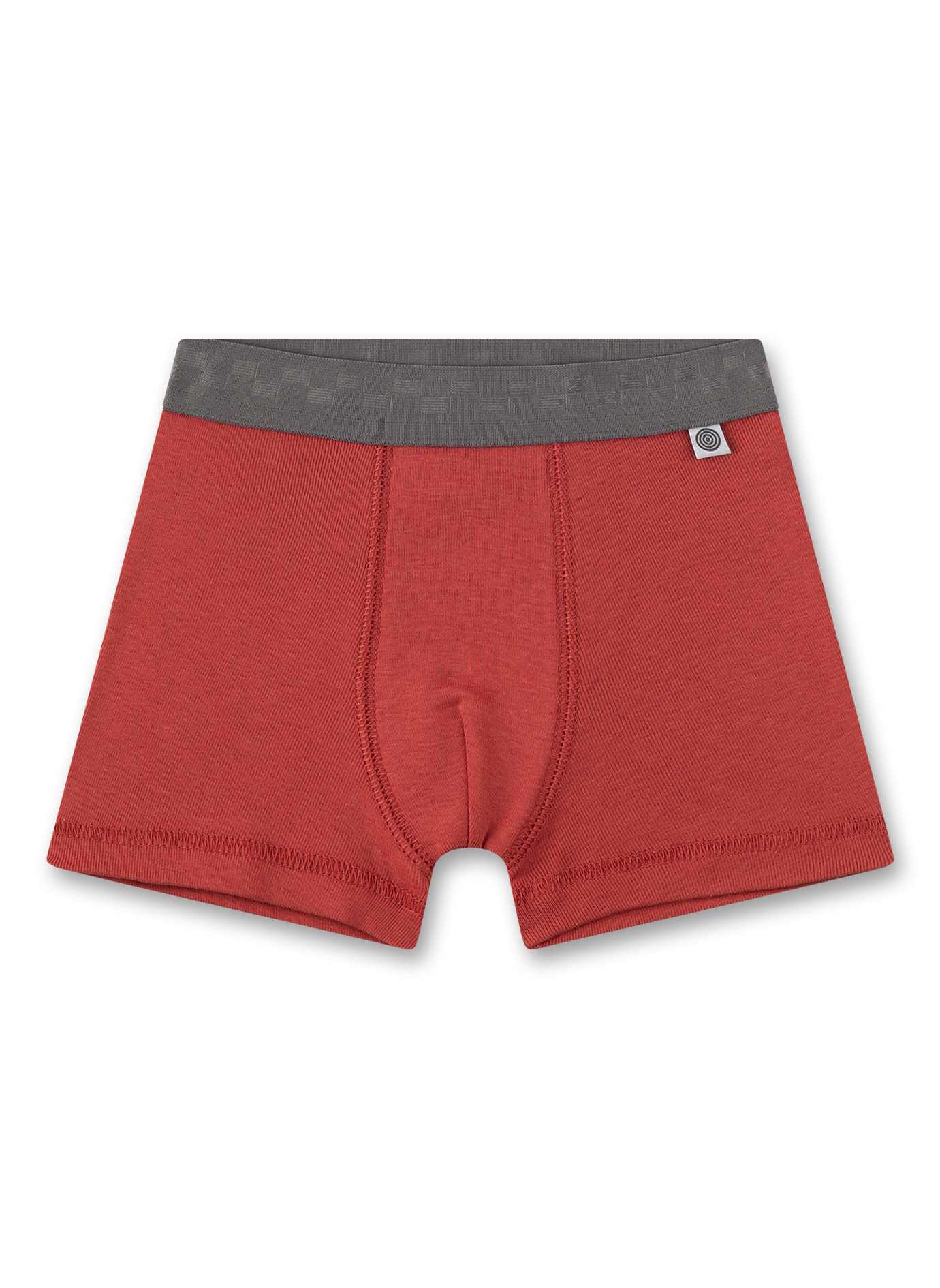 Jungen-Hipshorts (Doppelpack) Dunkelblau mit Auto und Rost