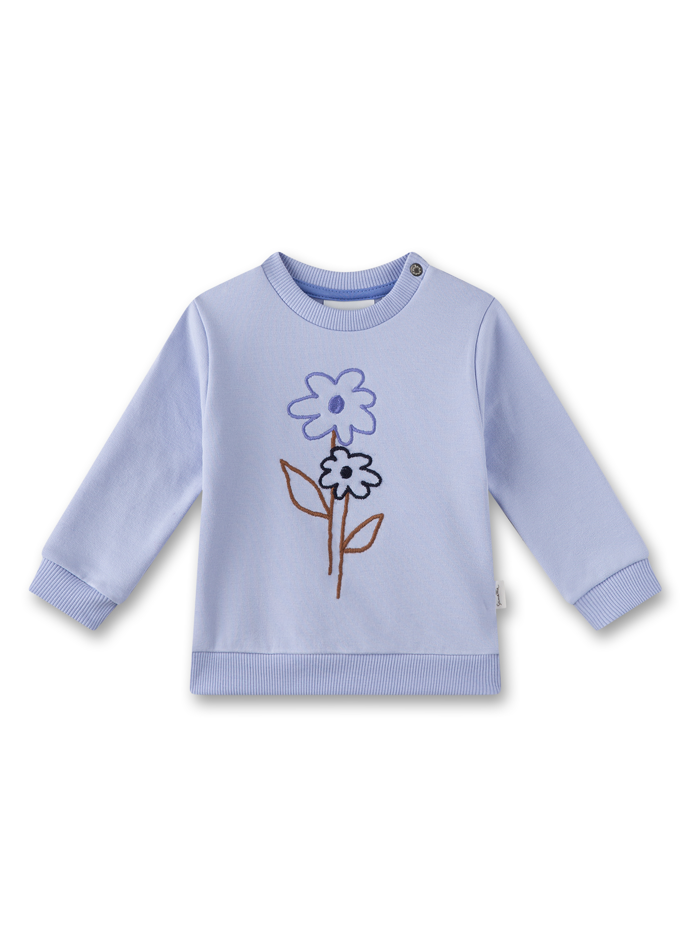 Sanetta Mädchen-Sweatshirt Blau