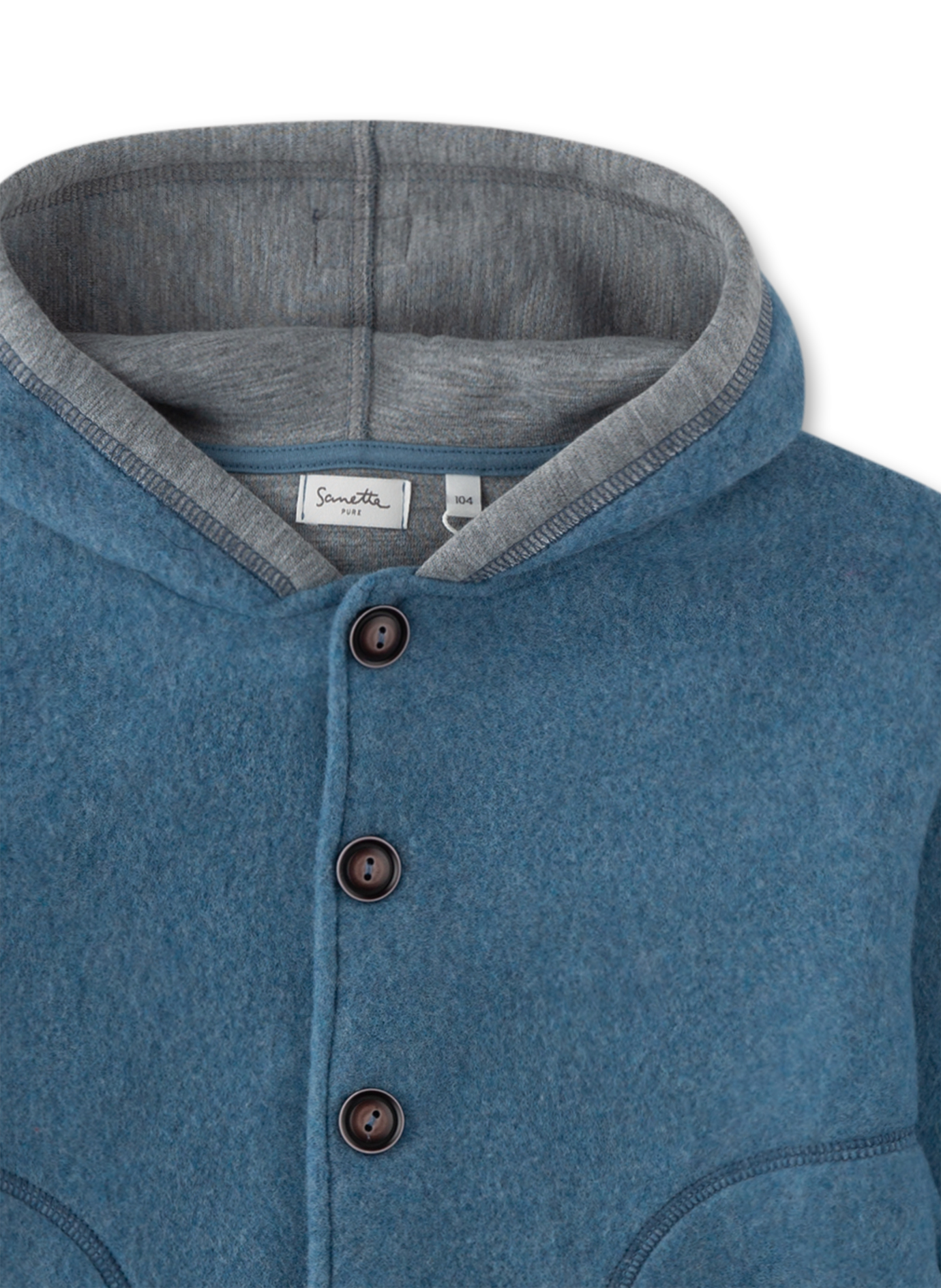 Jungen-Fleece-Jacke Blau