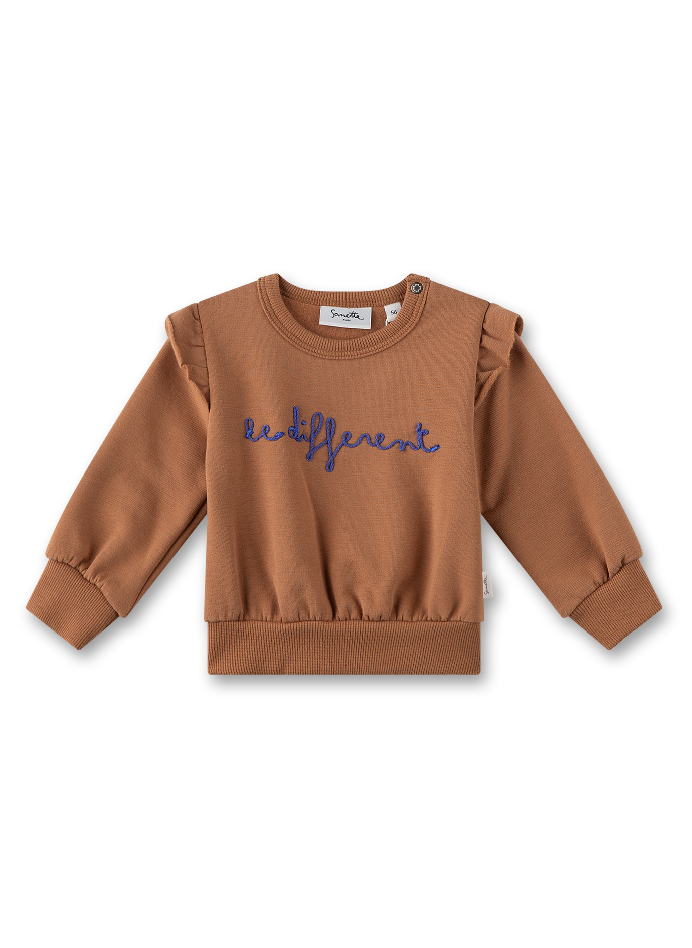 Mädchen-Sweatshirt Braun