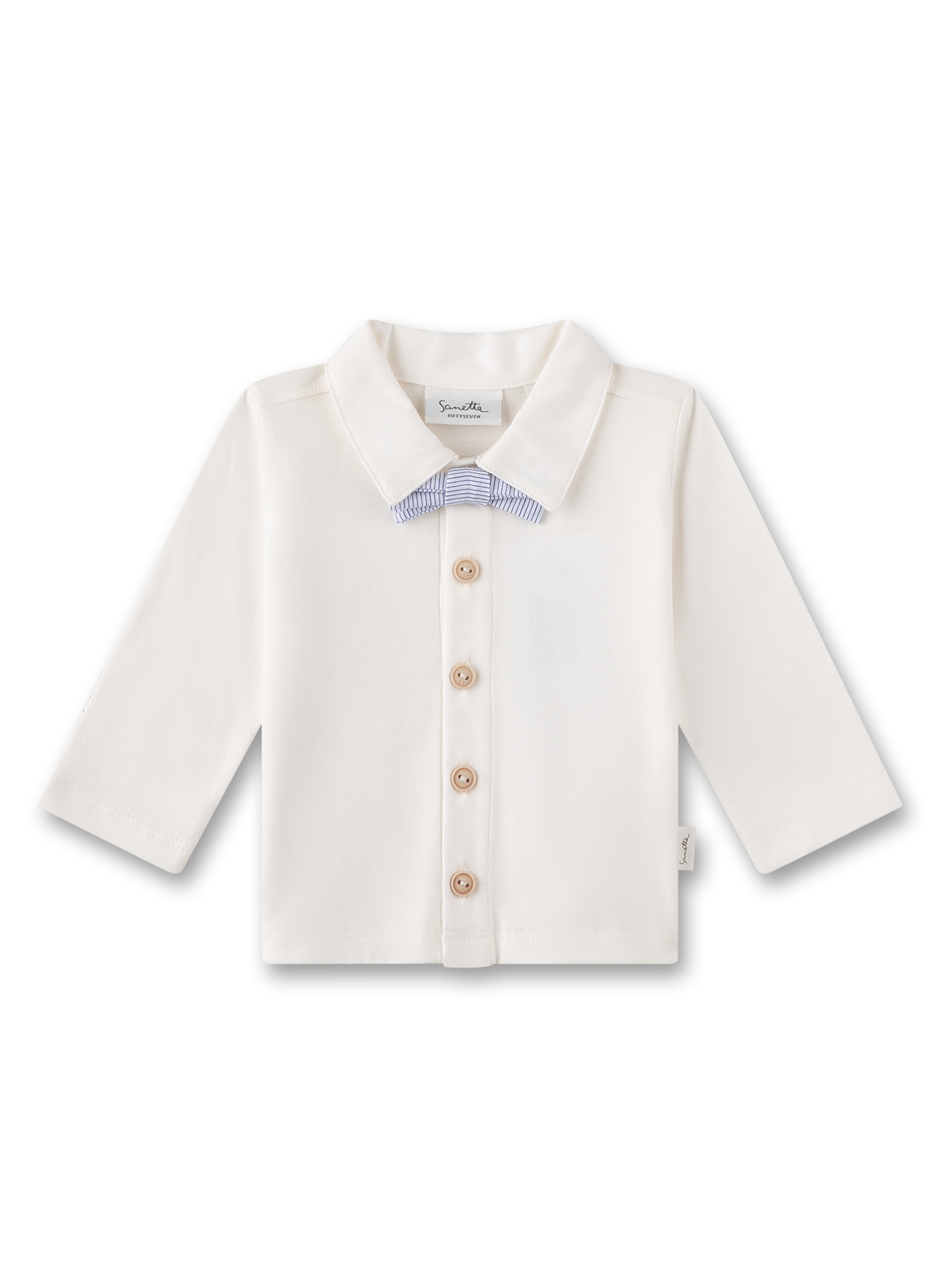 Sanetta Jungen-Hemd Off-White