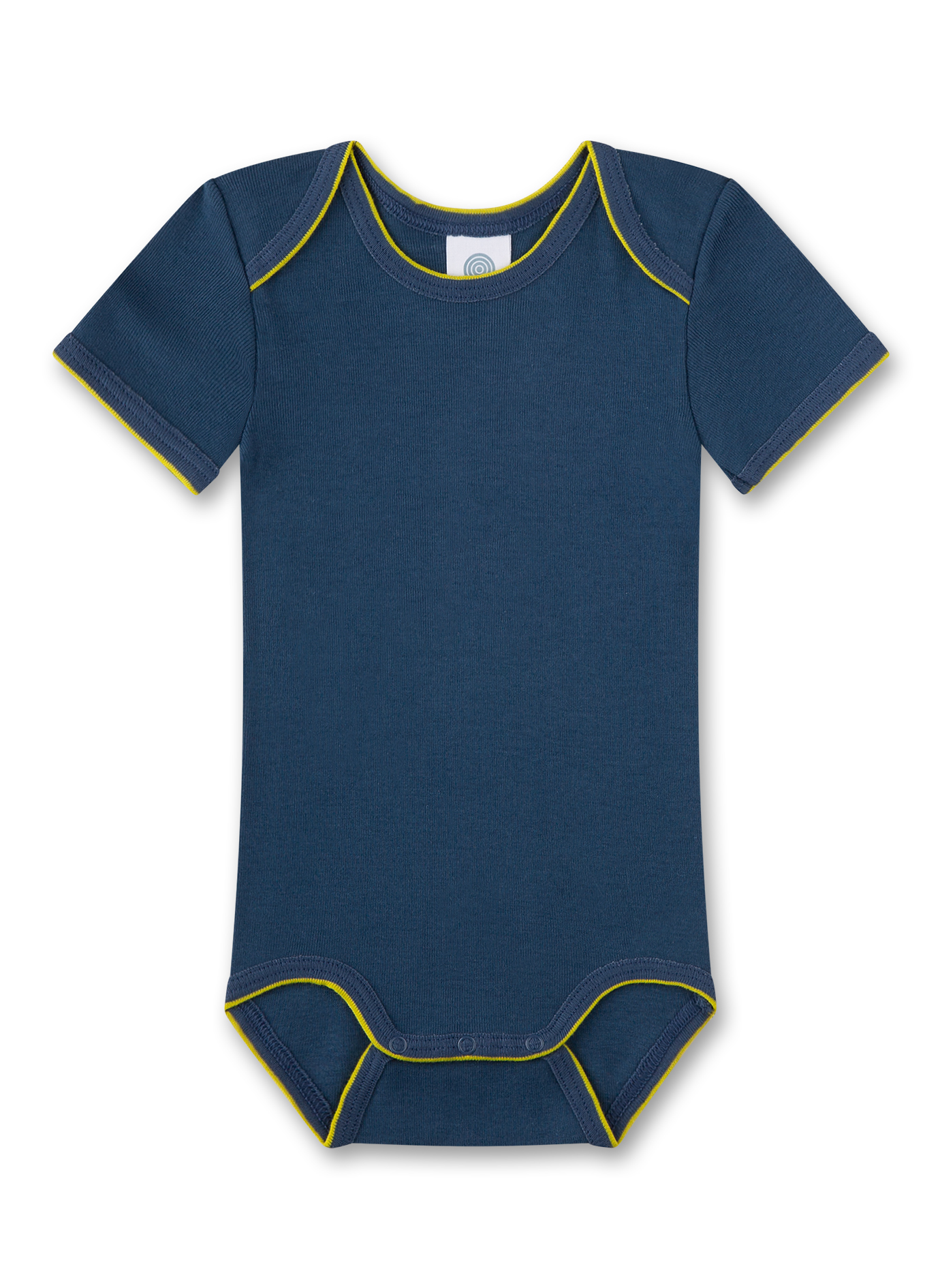 Baby-Body kurzarm (Doppelpack) Blau