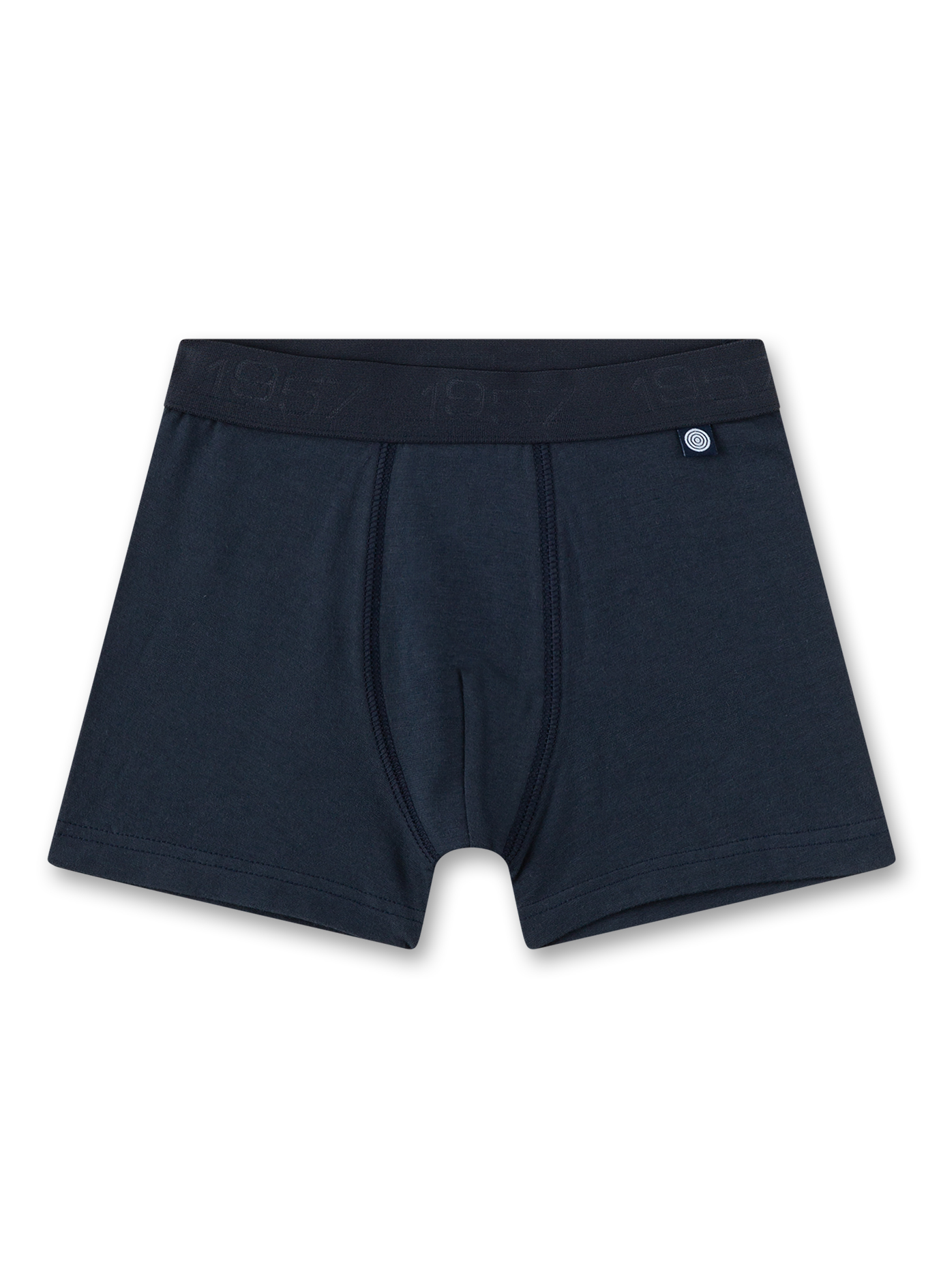 Jungen-Hipshorts (Doppelpack) Graumelange & Blau 