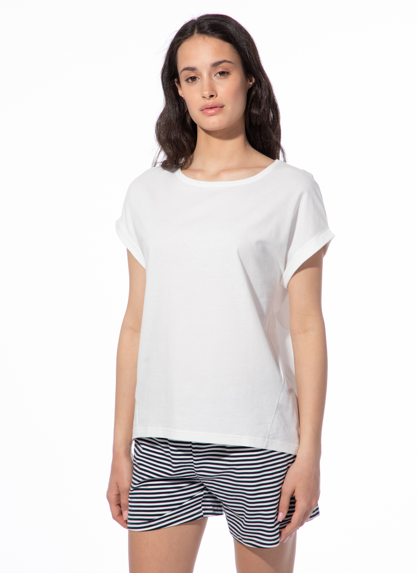 Damen T-Shirt Weiß