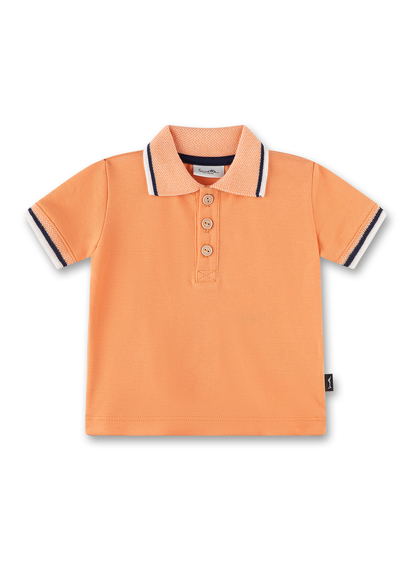 Jungen-Poloshirt Orange