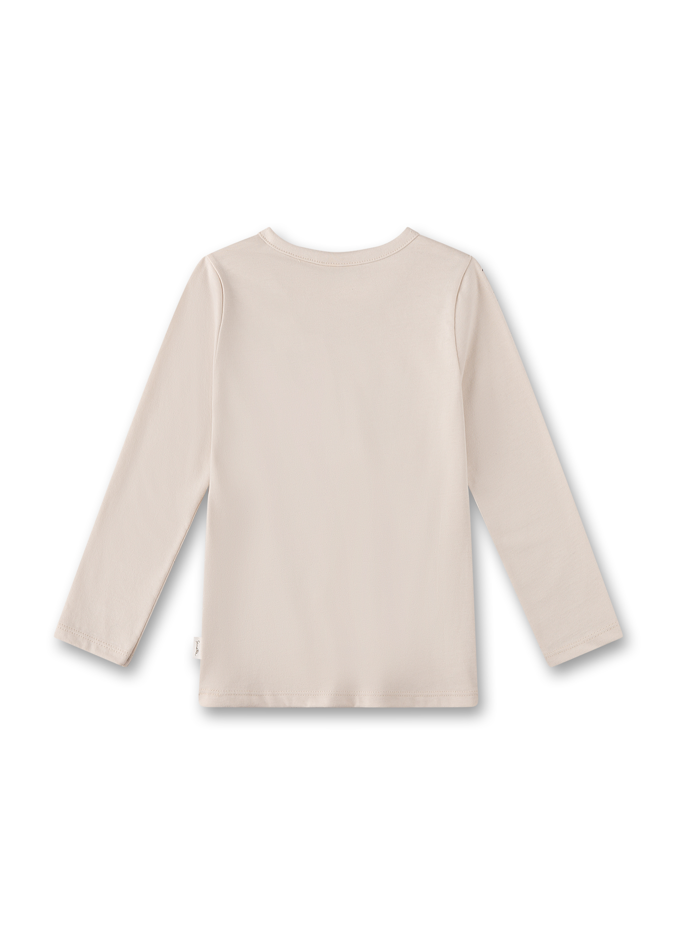 Mädchen-Langarmshirt Beige