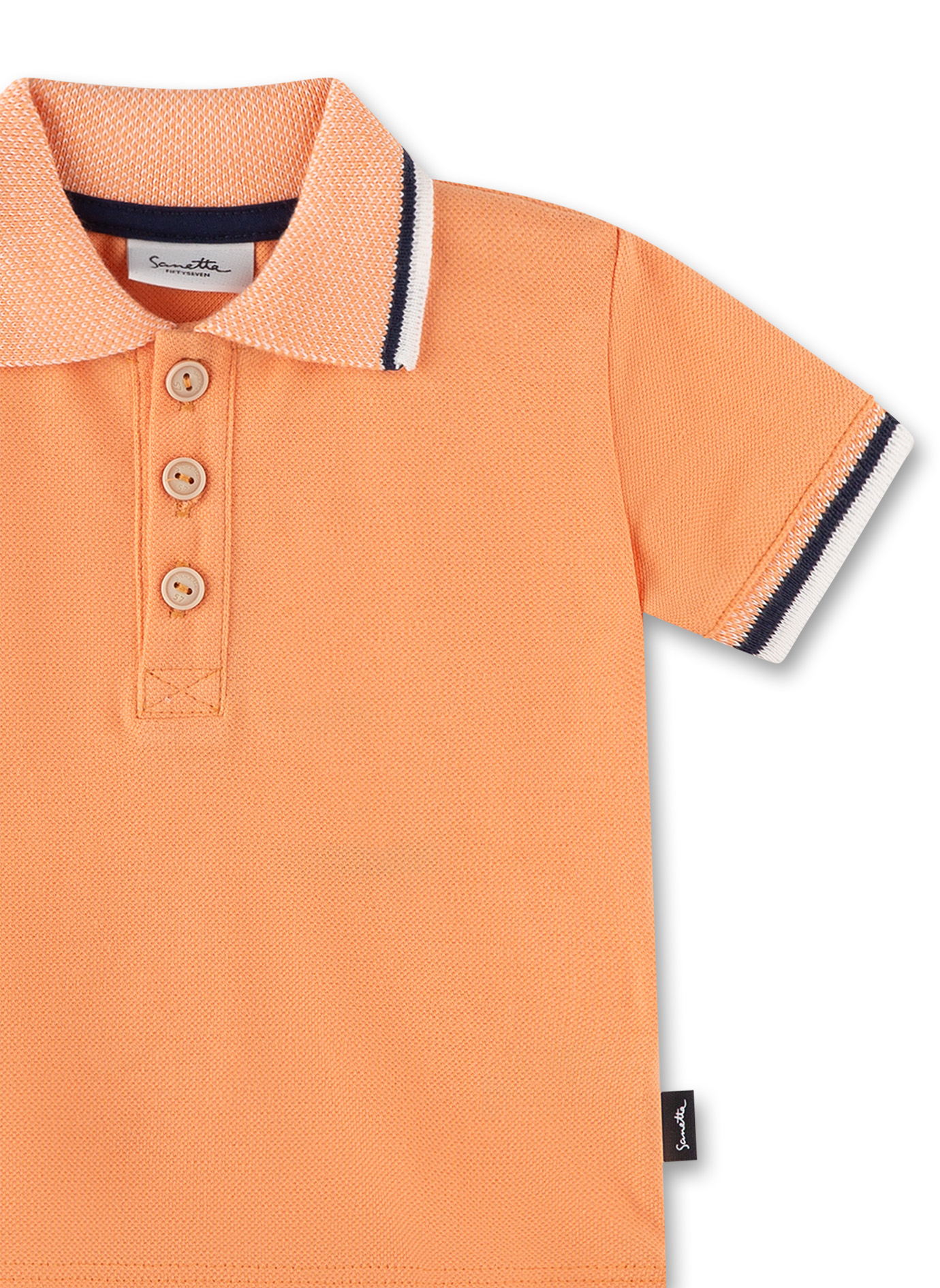 Jungen-Poloshirt Orange