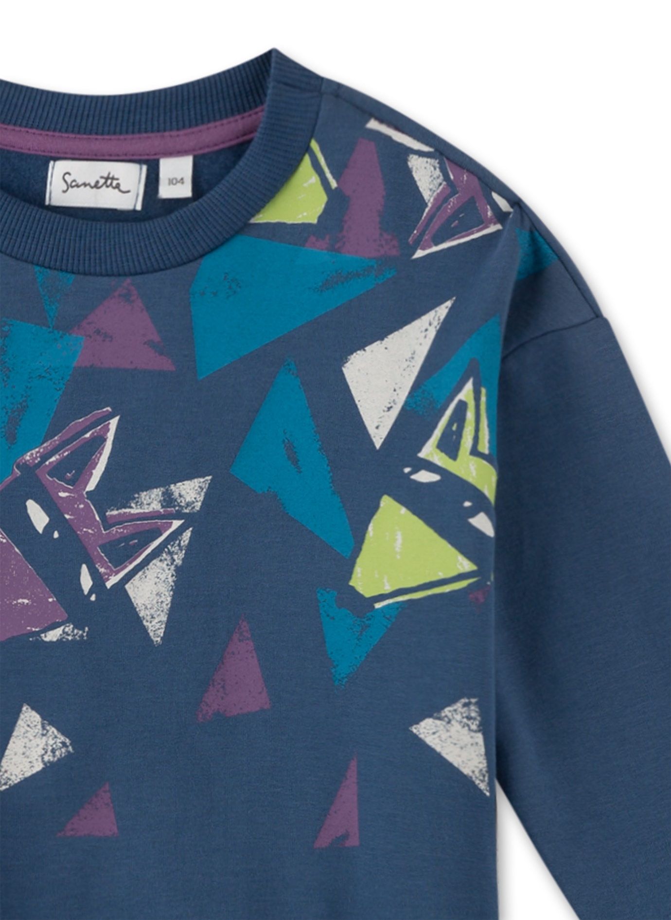 Jungen-Sweatshirt Blau