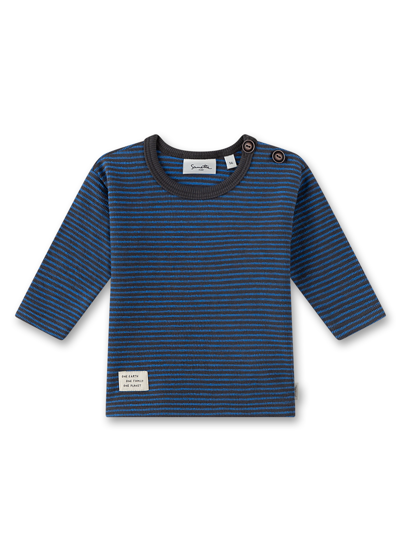 Jungen-Langarmshirt Grau