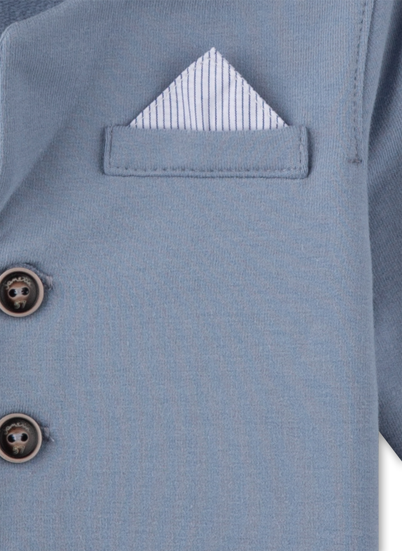 Jungen-Sweatblazer Blau