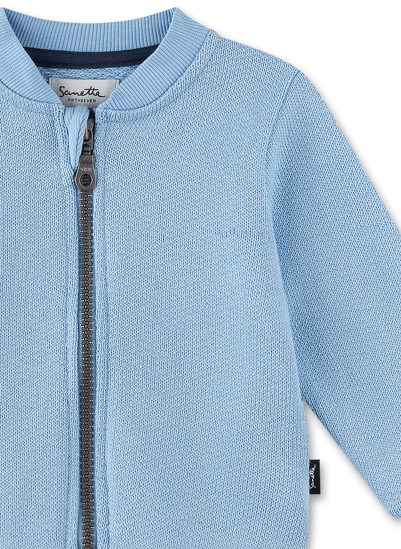 Jungen-Sweatjacke Hellblau